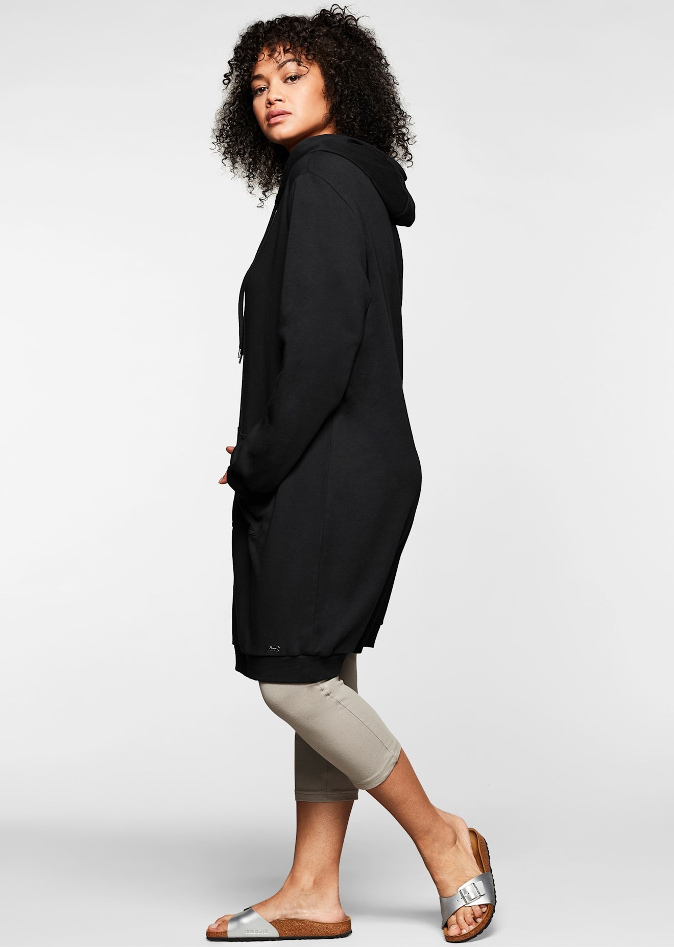 Sheego Sweatkleid »Sweatkleid«