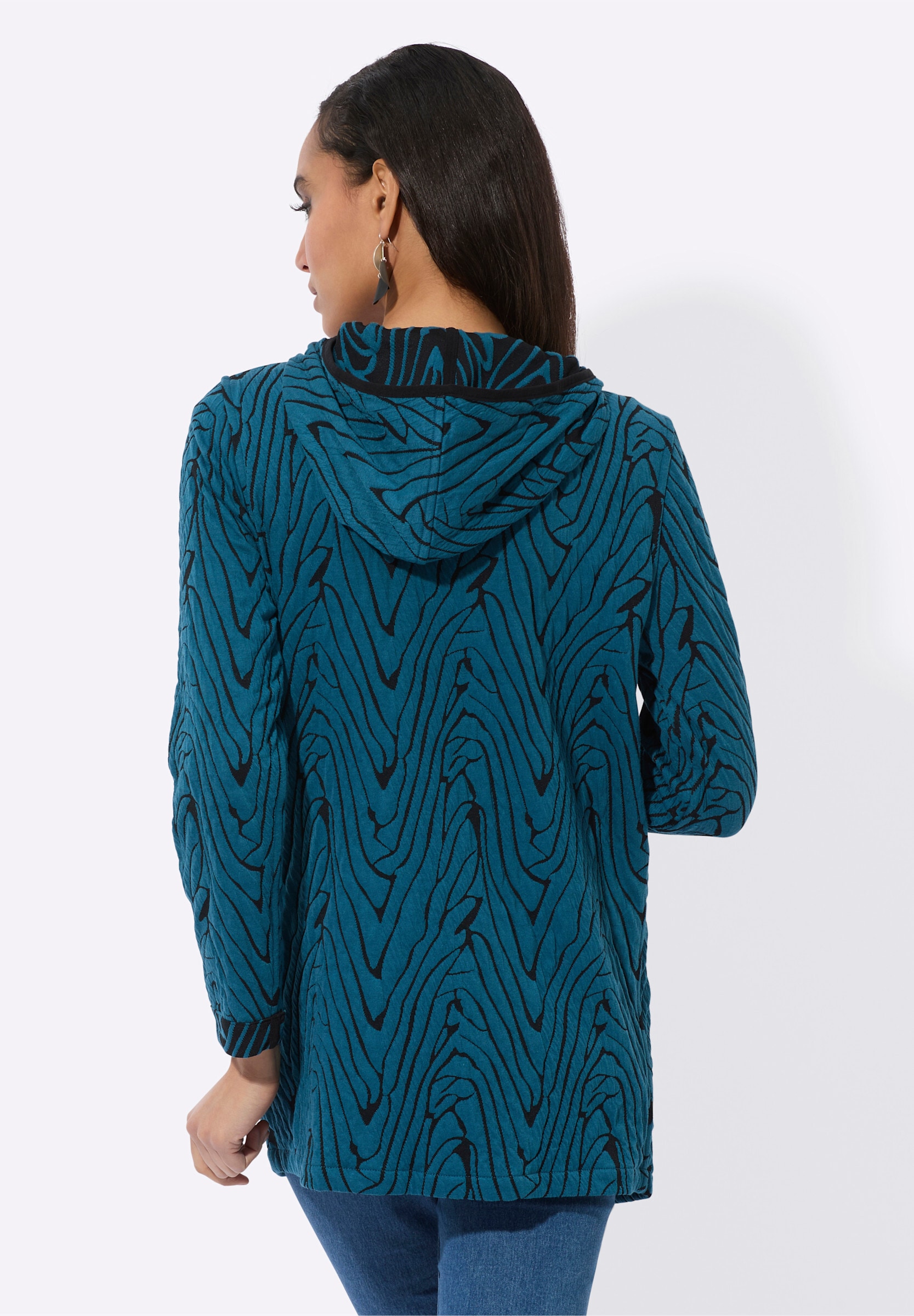creation L Shirtjacke »Wende-Shirtjacke Shirtjacke mit Wendefunktion«