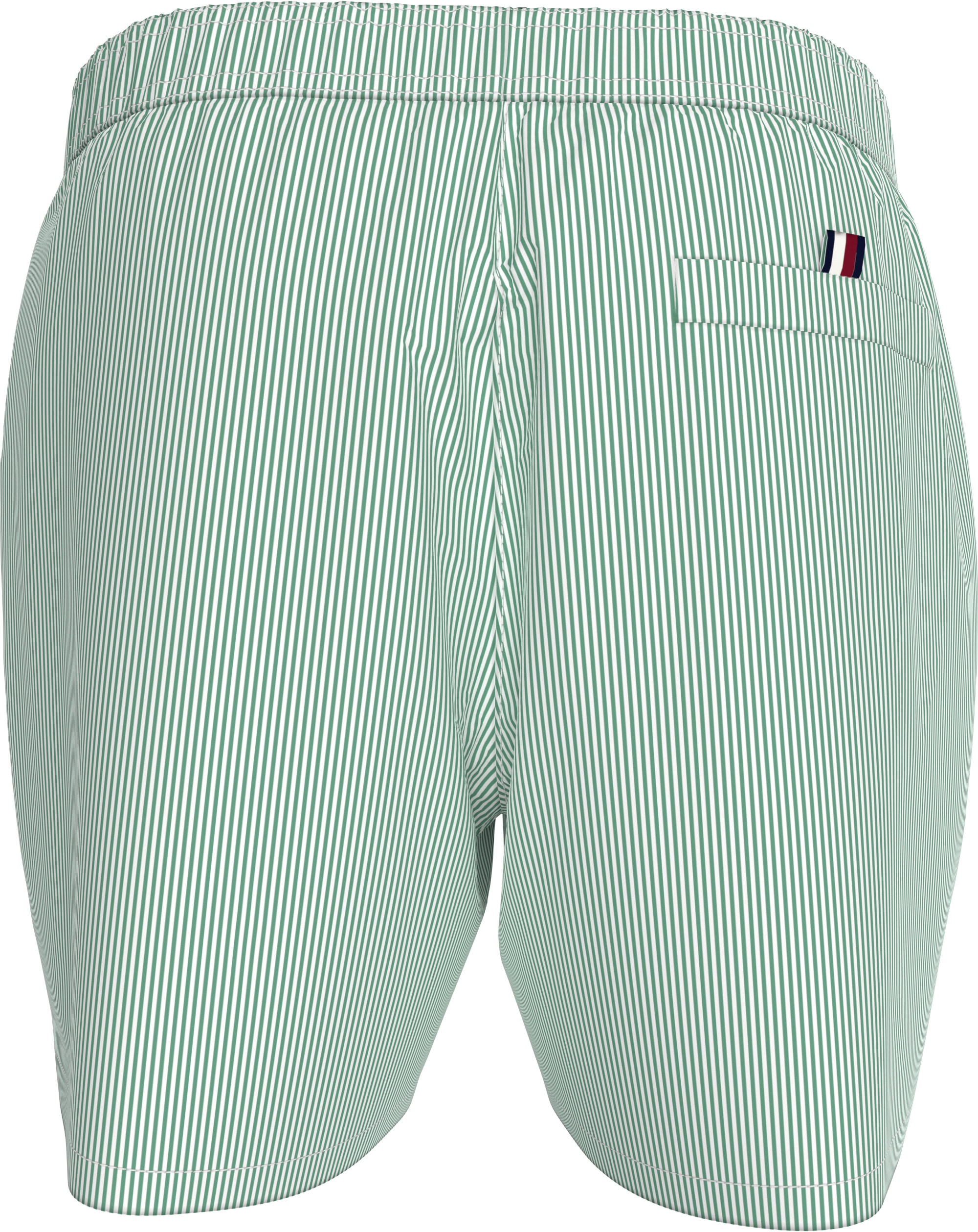 Tommy Hilfiger Swimwear Badeshorts »MEDIUM DRAWSTRING STRIPE«, in gestreifter Optik
