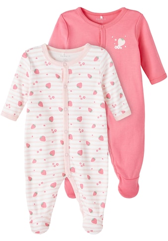 Name It Schlafoverall »NBFNIGHTSUIT 2P W/F STRAWBERRY NOOS«, (Packung, 2 tlg.) kaufen