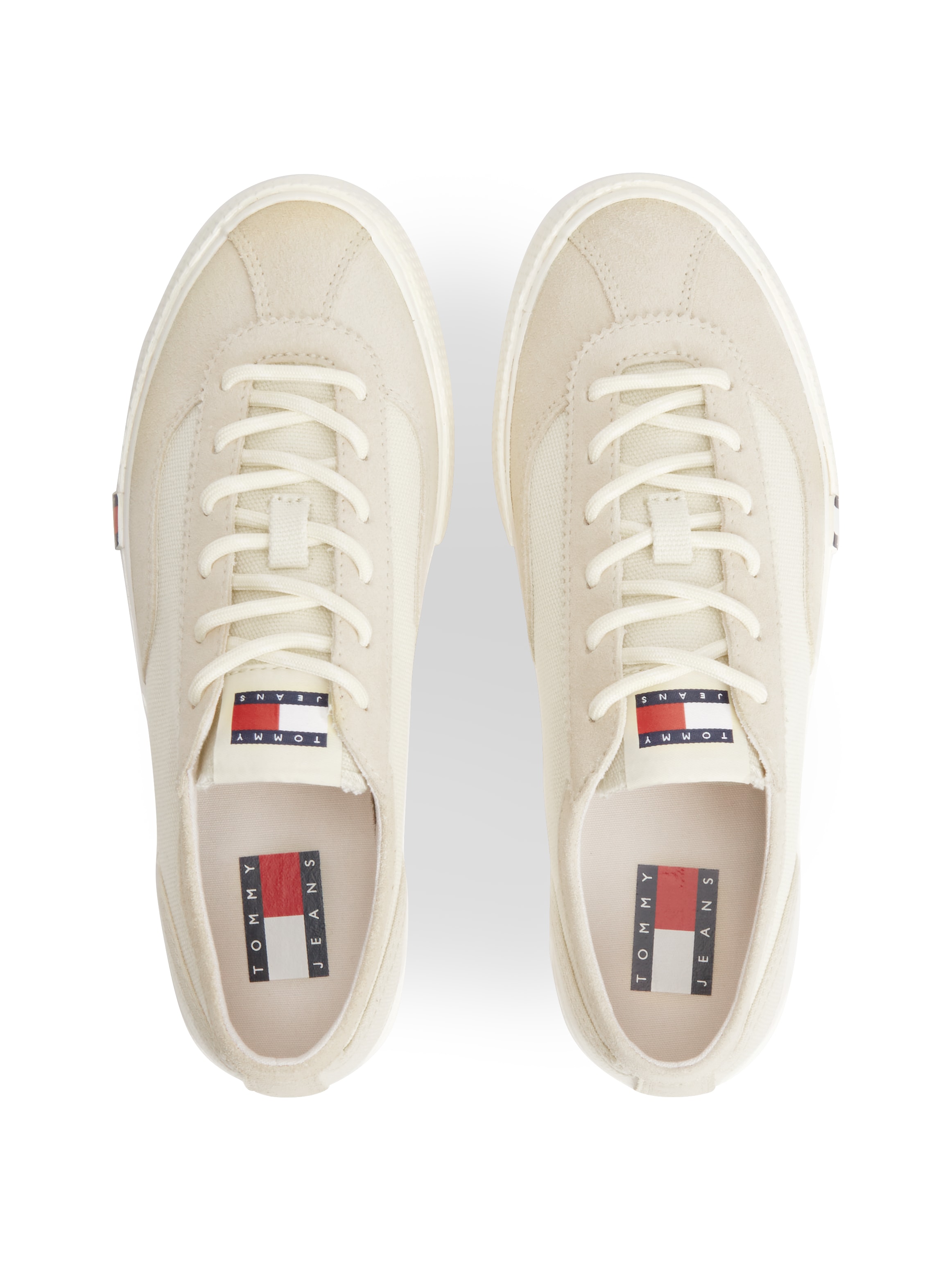 Tommy Jeans Sneaker »ARCHIVE Y2K«  Schnürschuh, Halbschuh, Freizeitschuh mit Kontrastbesatz