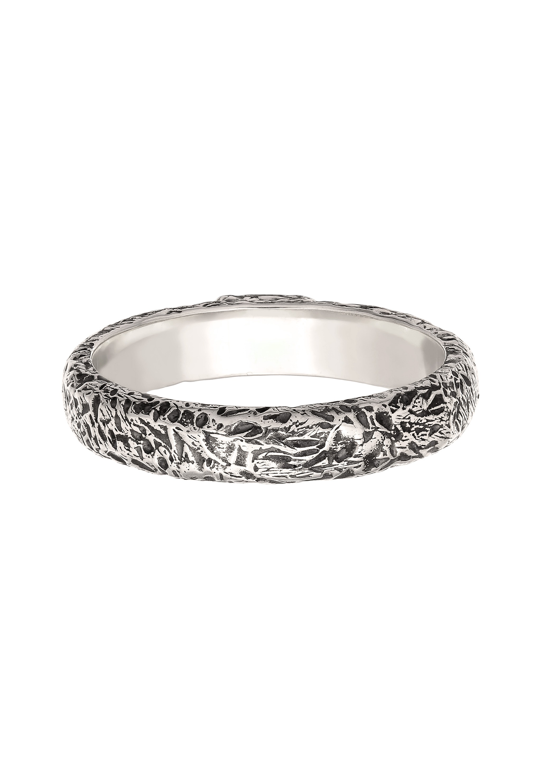 HAZE & GLORY Silberring »Ring Tiger Auge Braun Oxidiert 925 Sterling Silber«