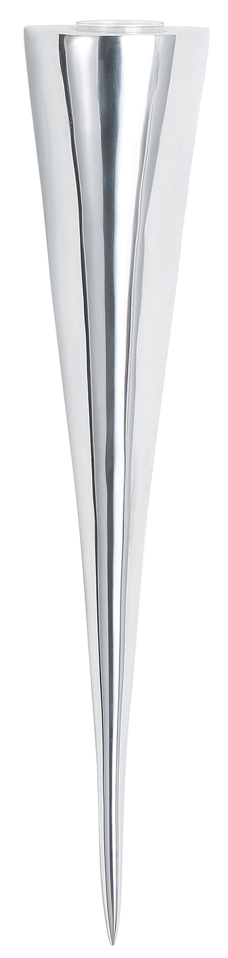 Home affaire Wandkerzenhalter, modern, Aluminium, silber