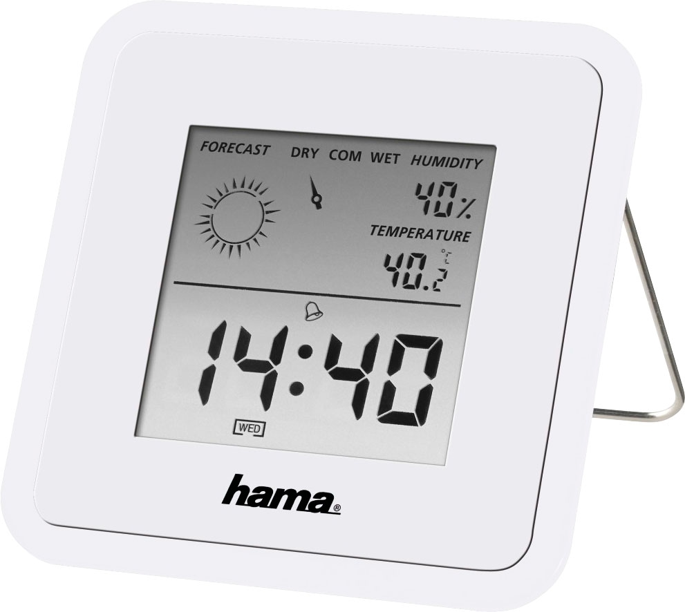 Wetterstation »Thermo-/Hygrometer "TH50", Weiß«