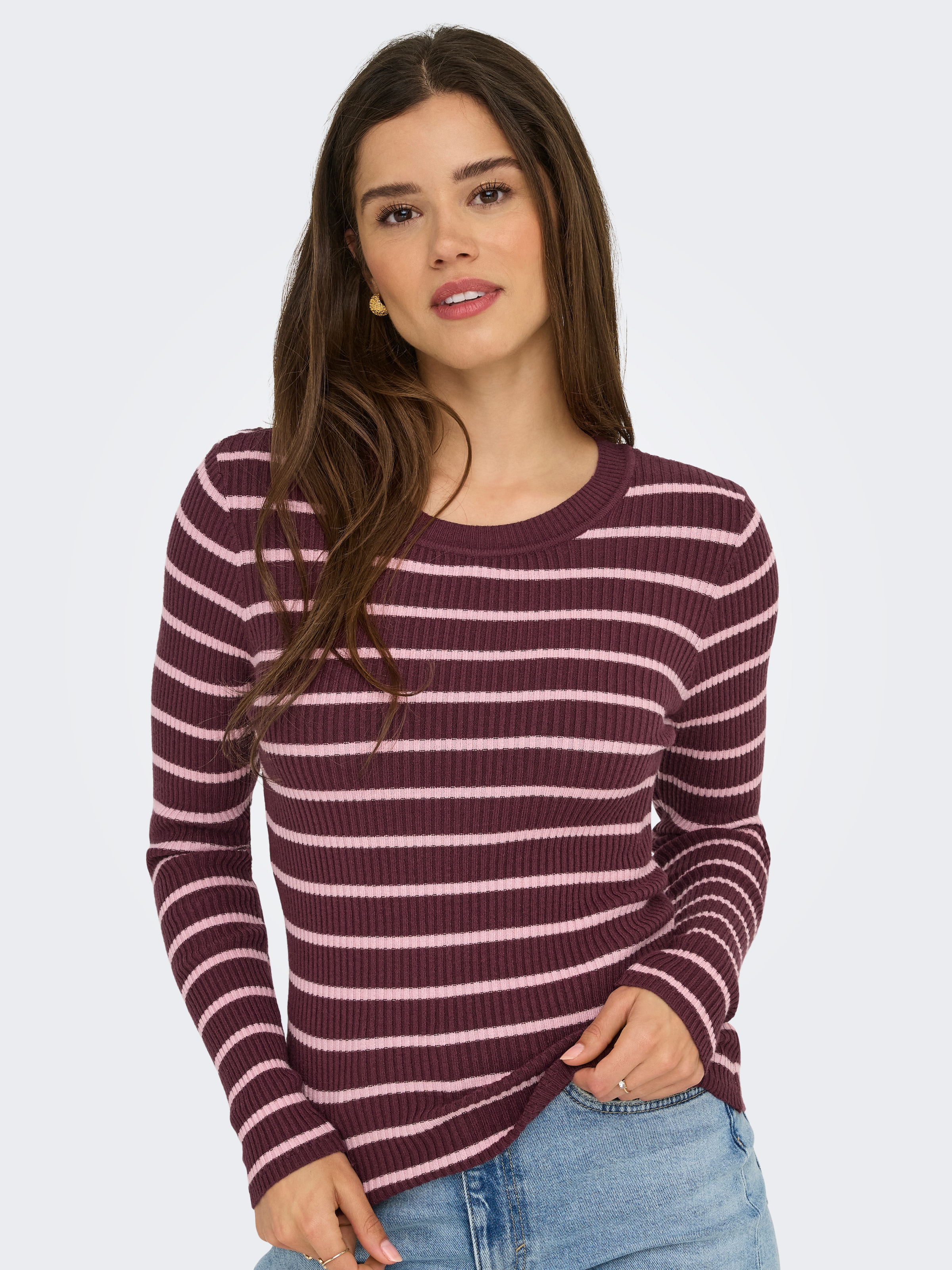 ONLY Strickpullover »ONLLOUISA L/S PULLOVER KNT NCA«