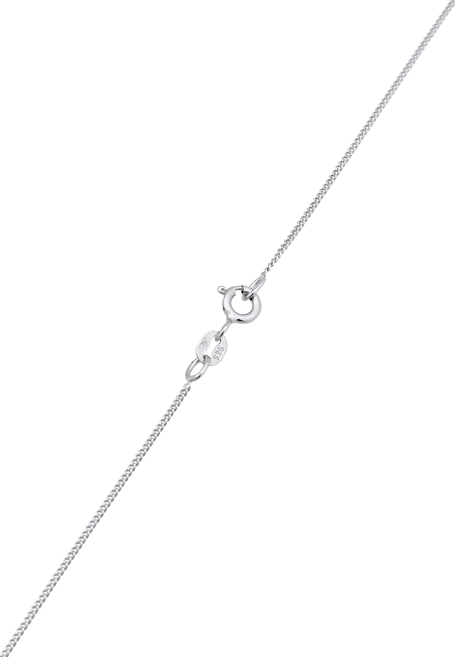 Elli Silberkette »Halskette Herz Infinity Zirkonia 925 Silber«