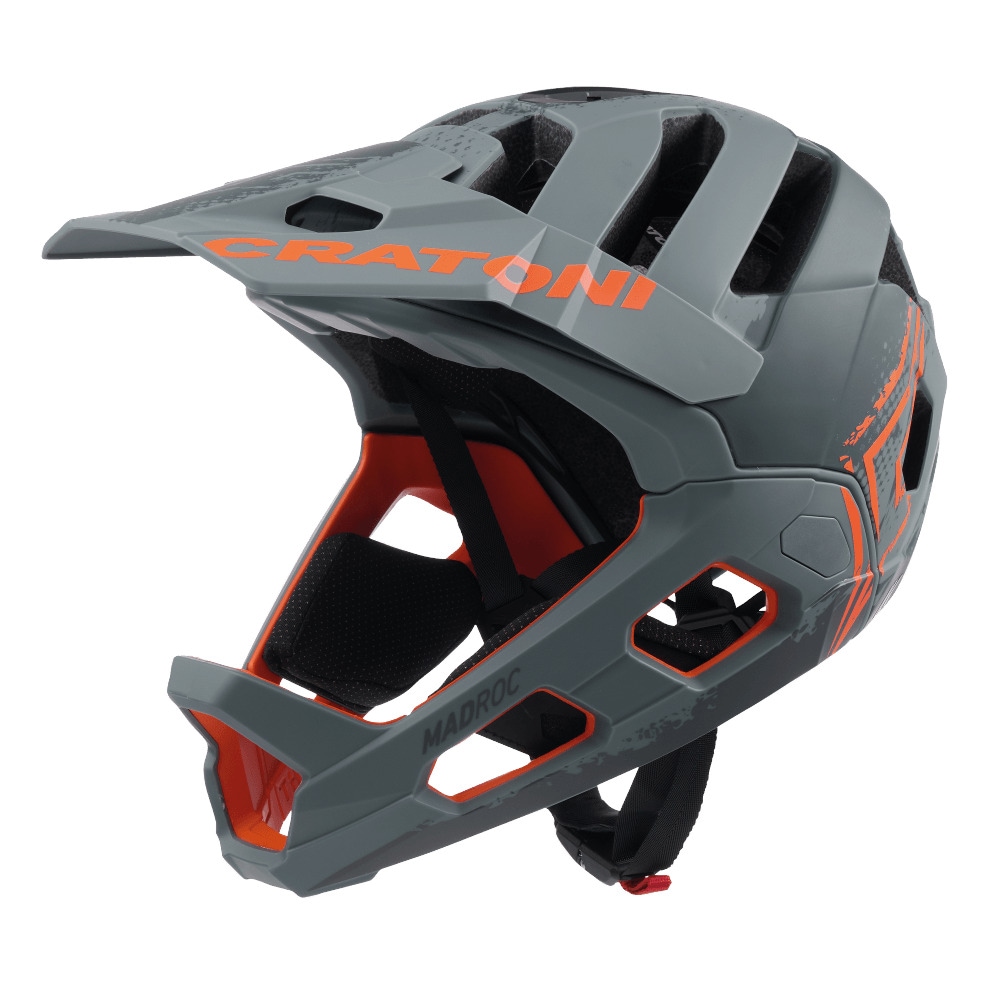 Cratoni Fahrradhelm »MTB-Fahrradhelm Madroc anthrazit-orange matt«