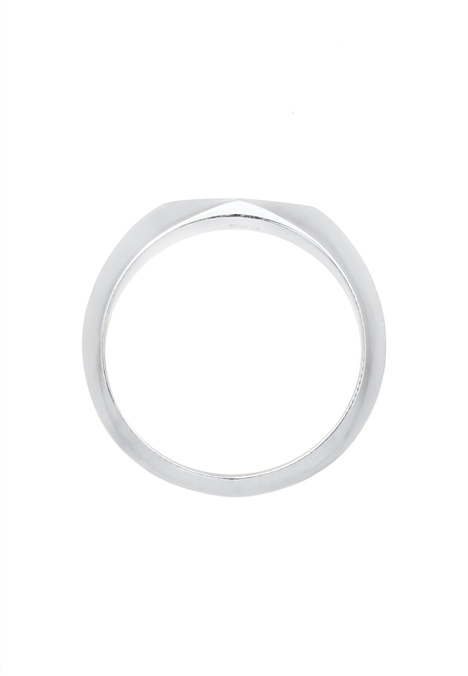 Elli Siegelring »Ring Kleiner Siegelring Raute Pinky Ring 925 Silber«