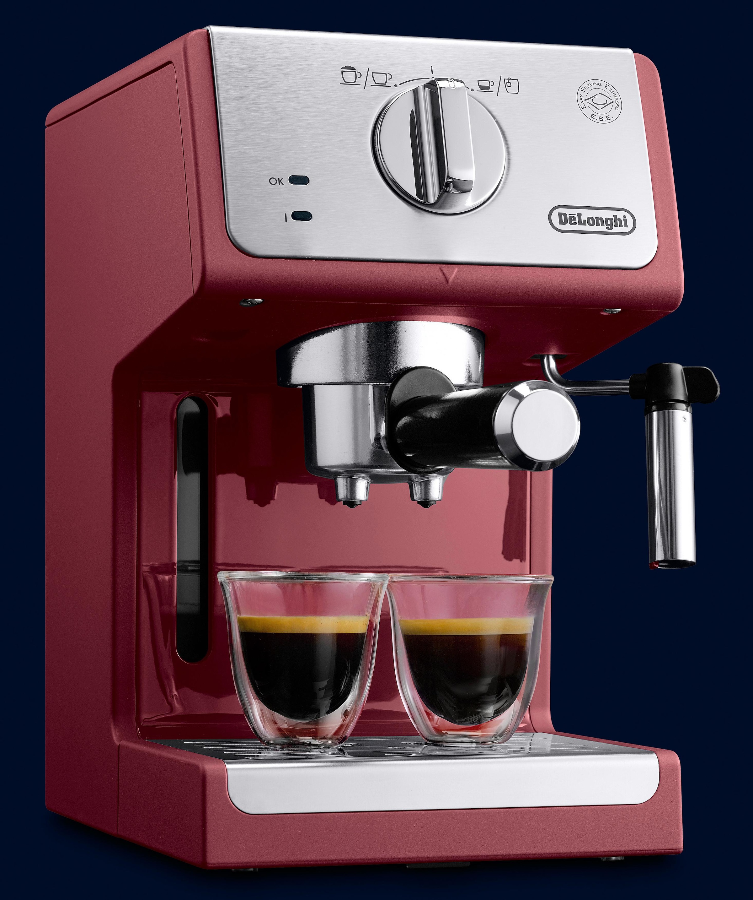 De'Longhi Siebträgermaschine »Active Line ECP 33.21.R«, 1100 Watt, 15 Bar