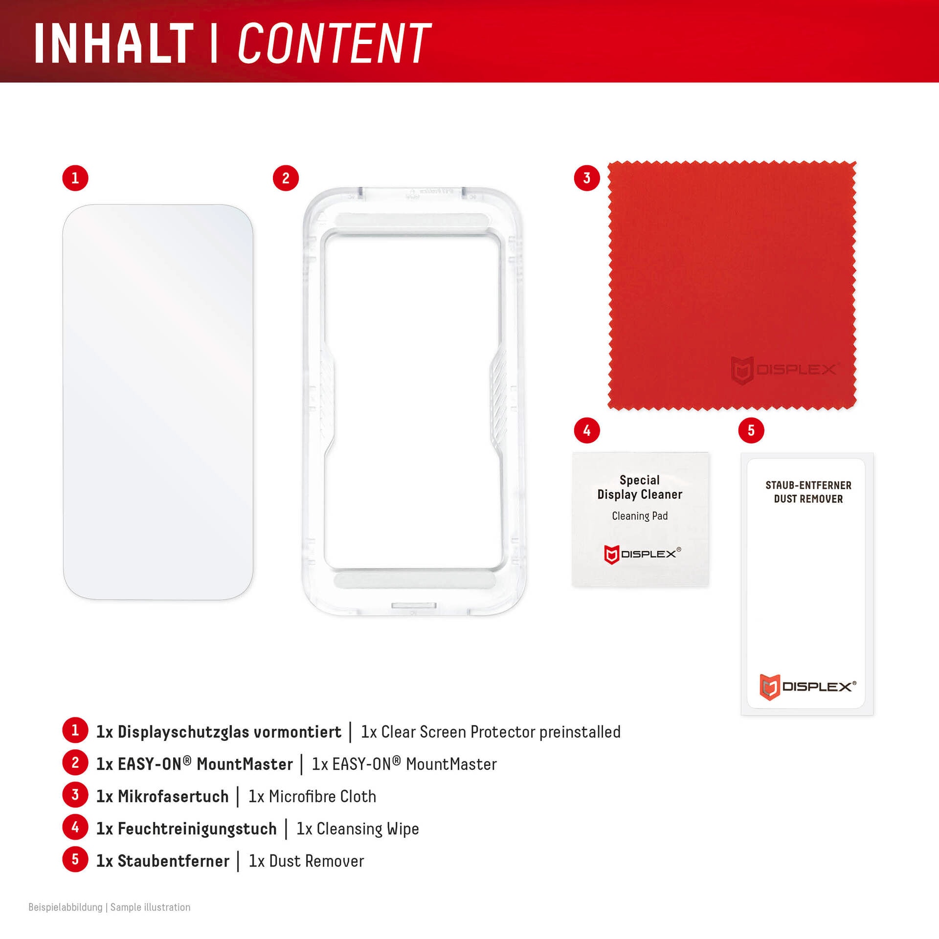 Displex Displayschutzglas »Real Glass Screen Protector« für Samsung Galaxy A27 5G Displayschutzfolie, Schutzfolie, Bildschirmschutz, kratz- & stoßfest