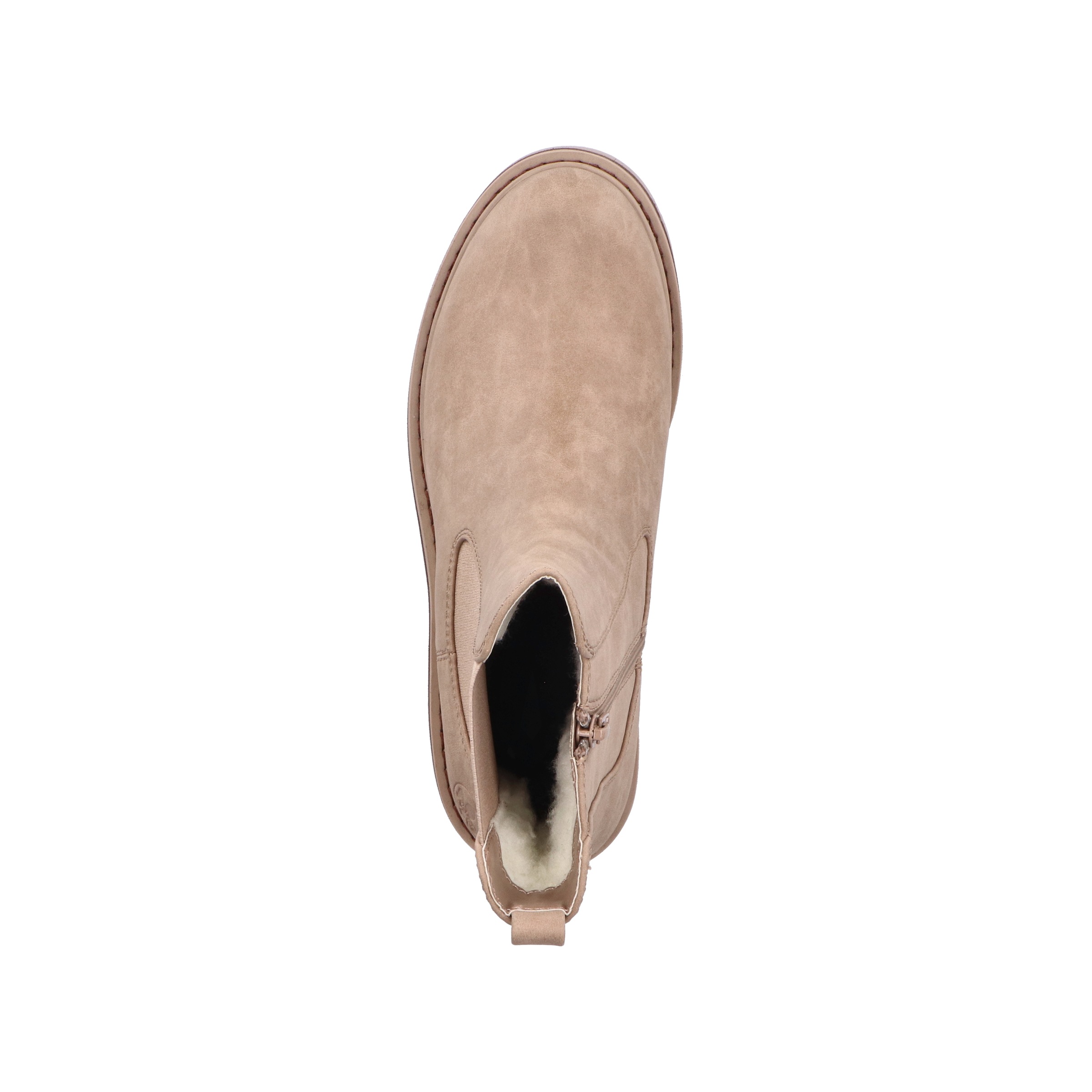 Rieker Winterboots  Stiefelette, Chelseaboots mit Warmfutter und Stretcheinsatz