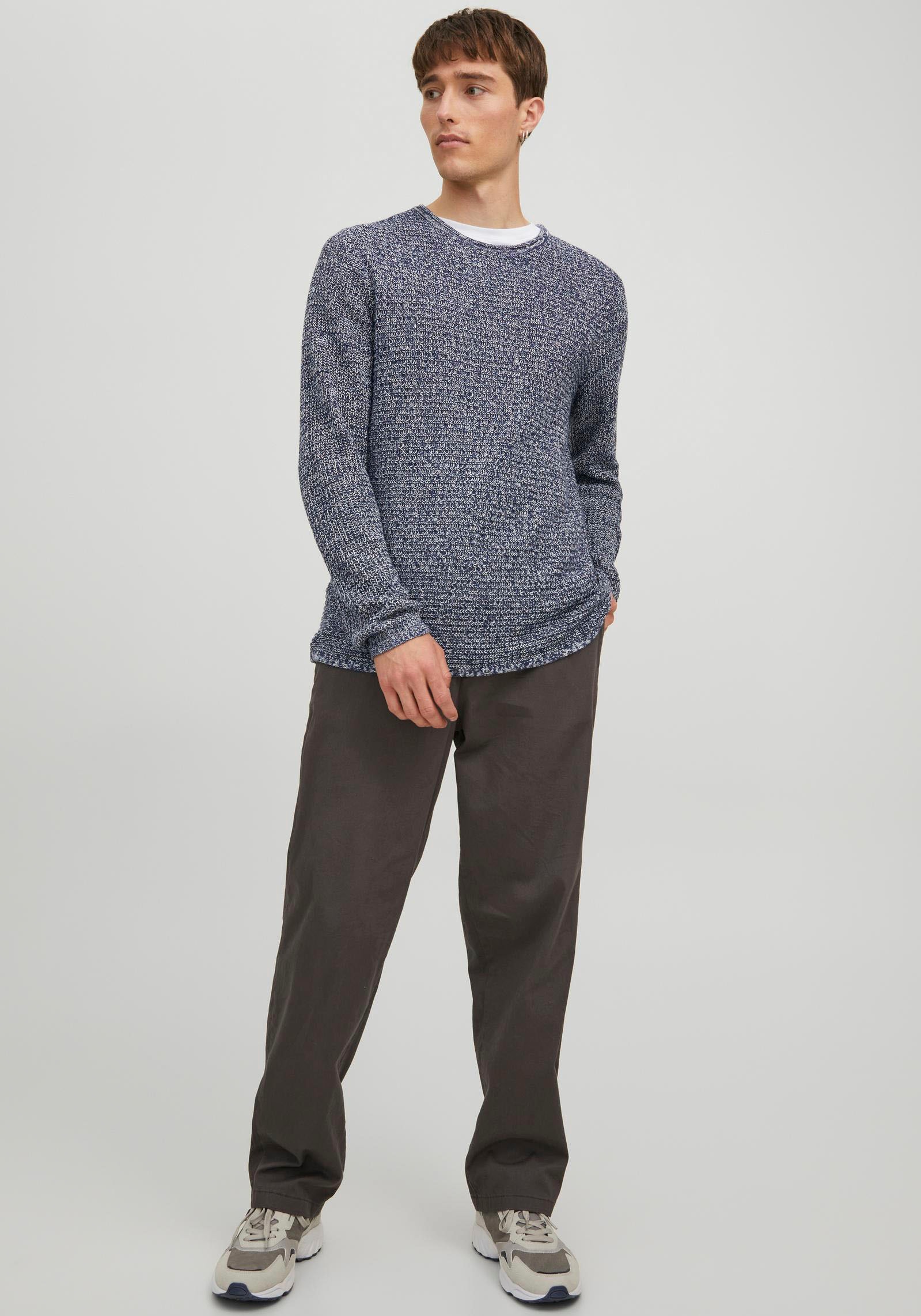 Jack & Jones Rundhalspullover »PHIL KNIT CREW NECK«
