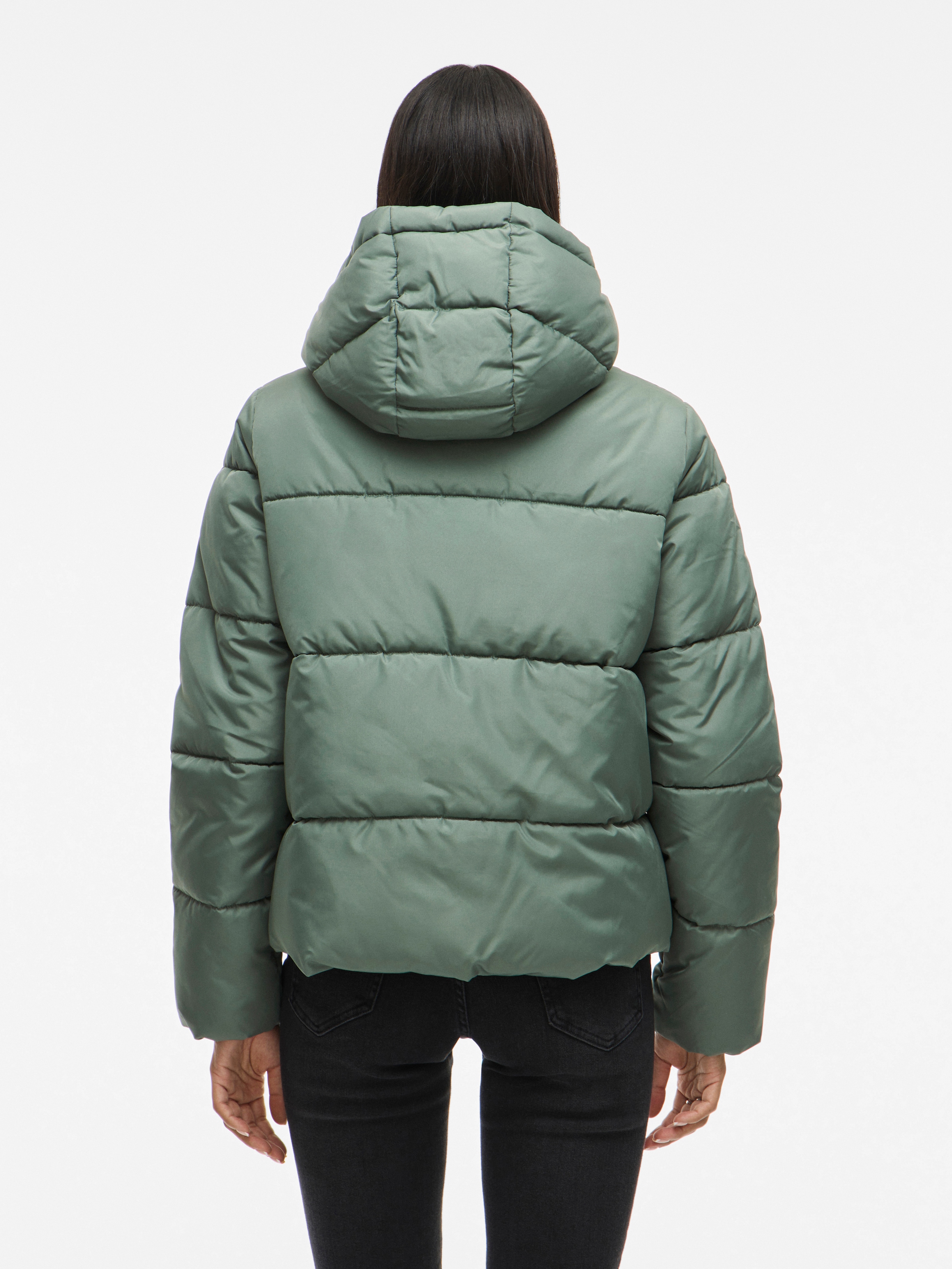 Vila Steppjacke »VIMILJA PADDED PUFFER - NOOS«, mit Kapuze