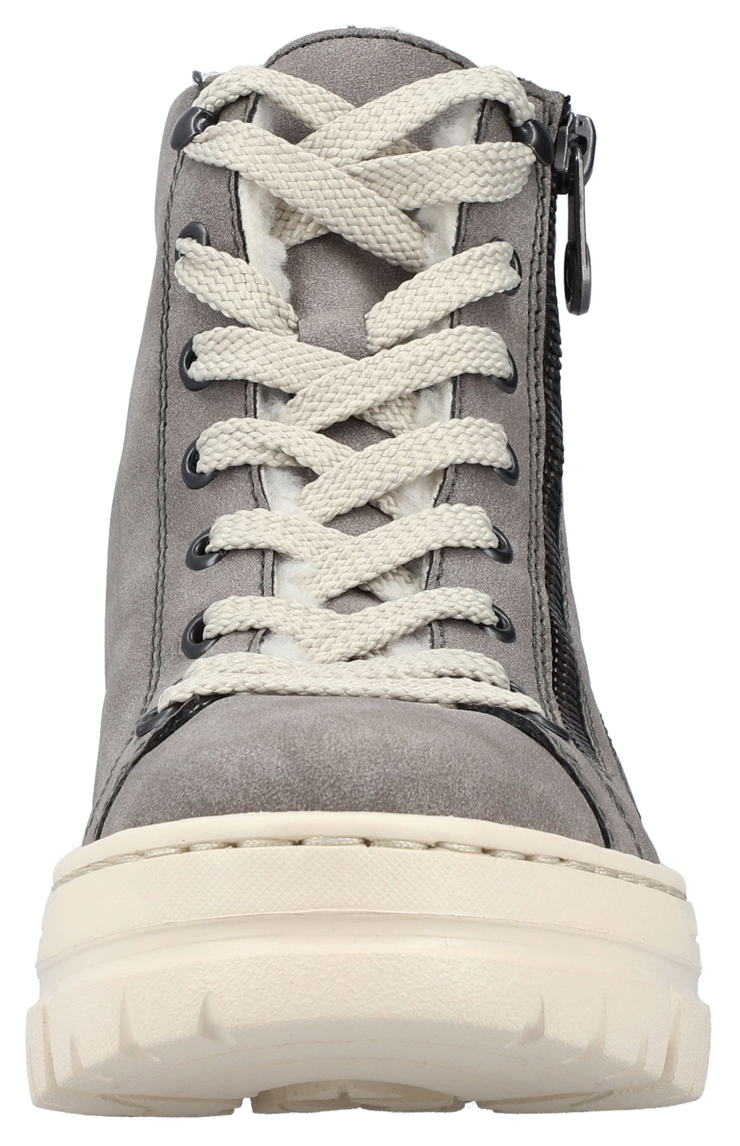 Rieker Winterboots  Plateauboots, Schnürboots mit Reißverschluss an der Außenseite