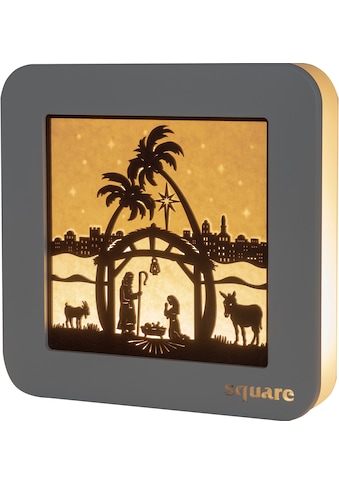 Weigla LED-Bild »Square - Standbild Christi Geburt, Weihnachtsdeko«, (1 St.), mit Timer kaufen