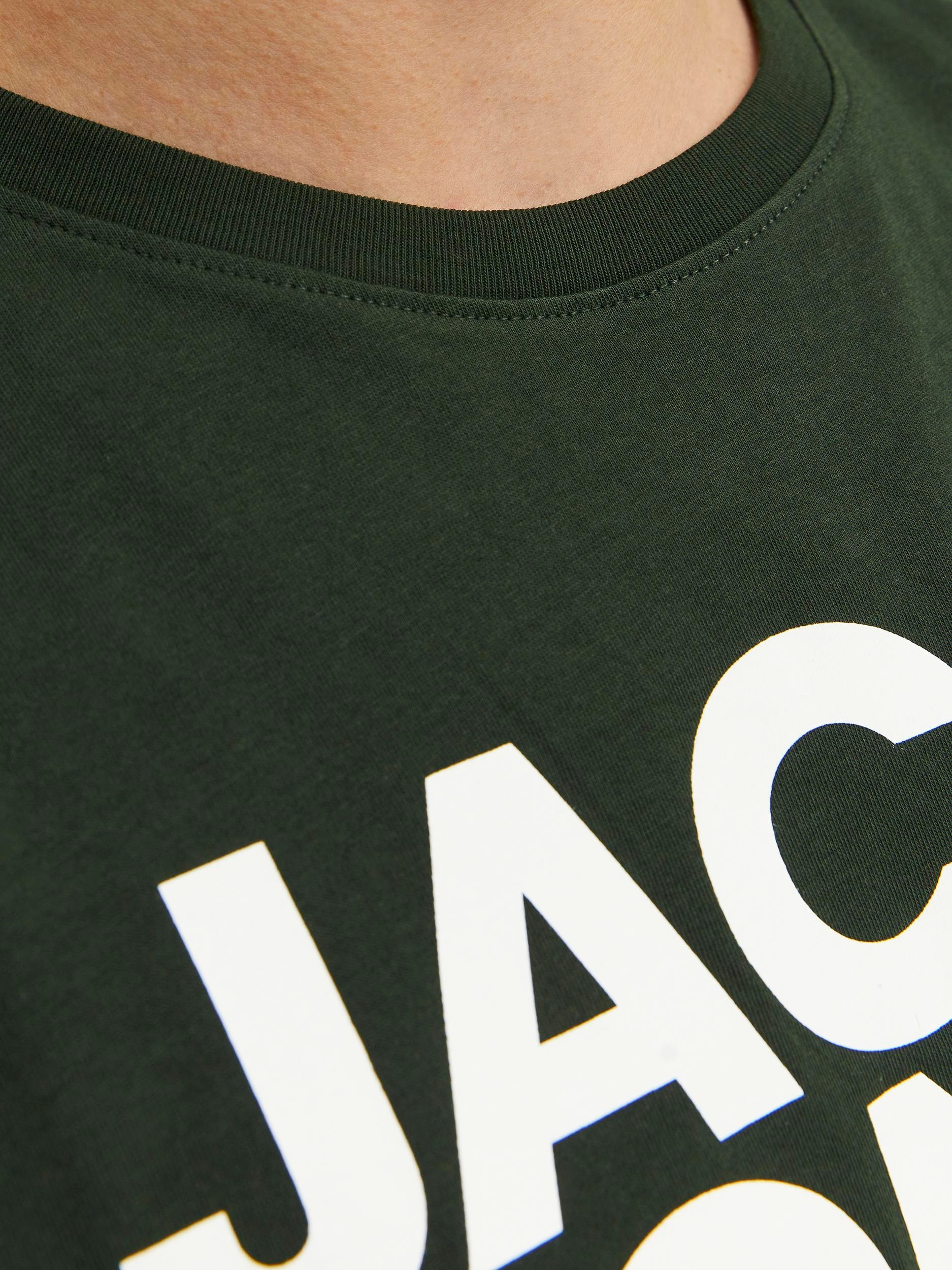 Jack & Jones Rundhalsshirt »JJECORP LOGO TEE SS«, mit Logo Print
