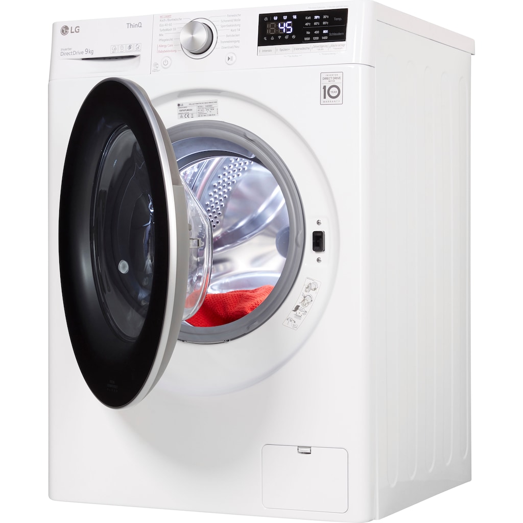 LG Waschmaschine »F4WV509S1«, F4WV509S1, 9 kg, 1400 U/min