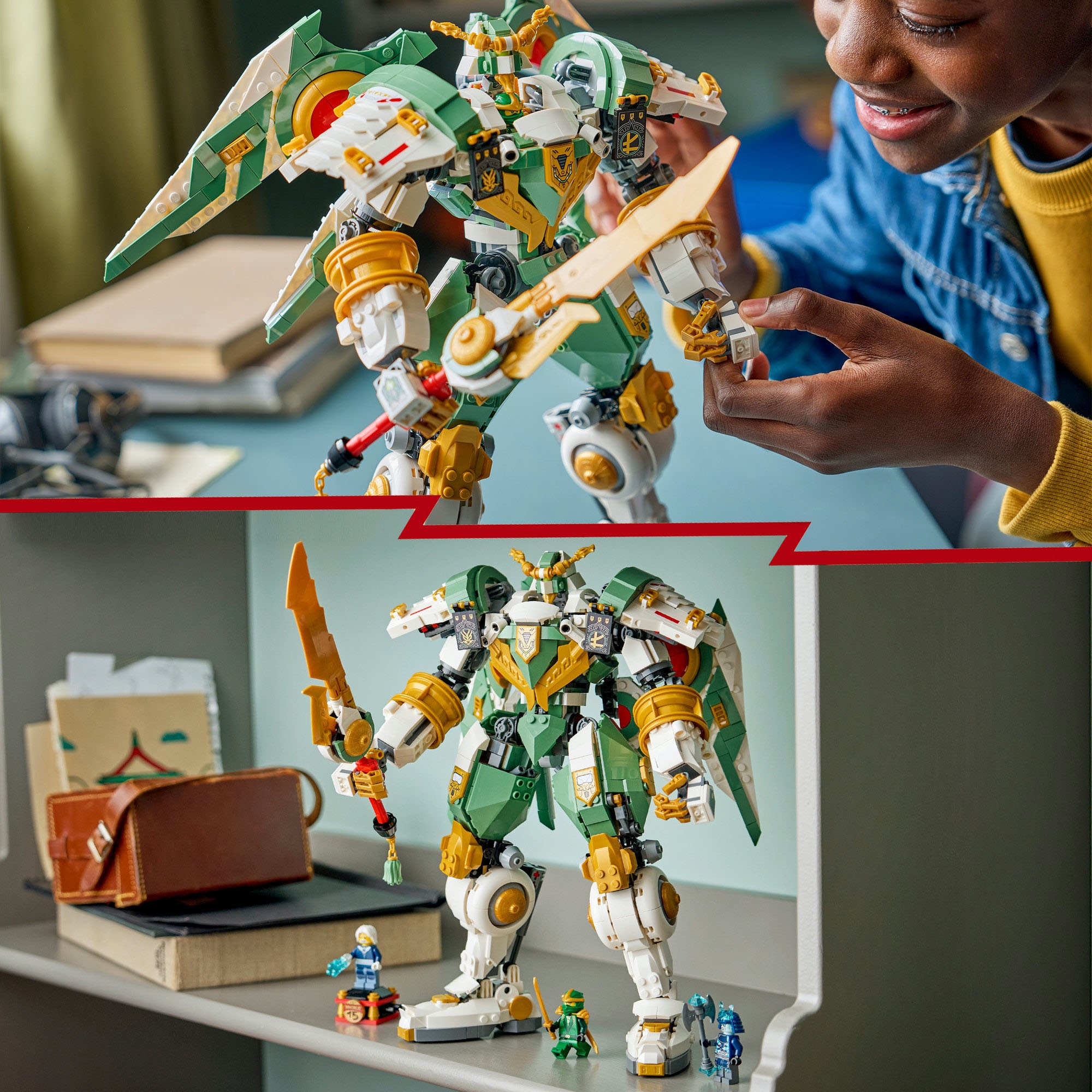 LEGO® Konstruktionsspielsteine »15-jähriges Jubiläum: Lloyds Titan-Mech (71860), LEGO Ninjago«