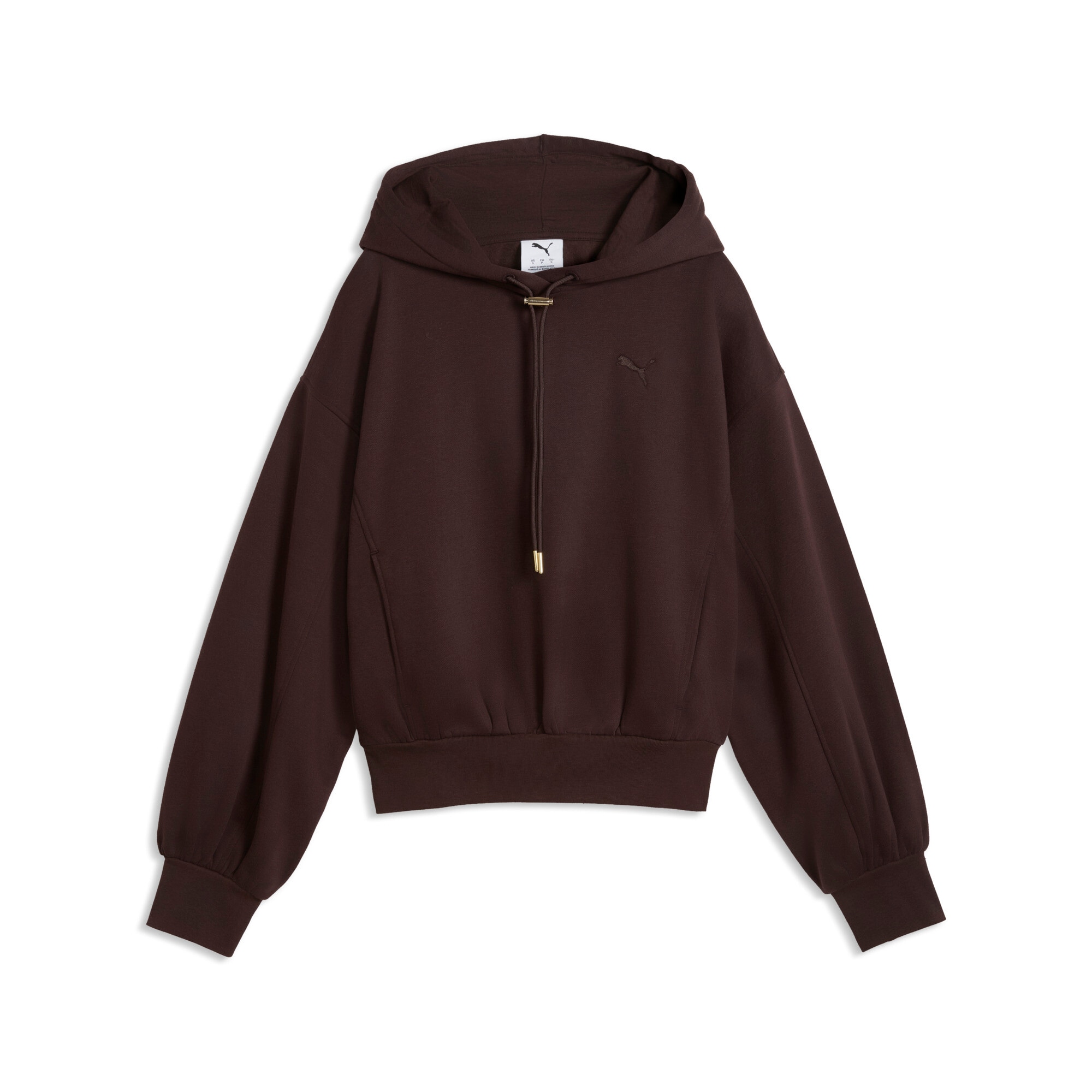PUMA Kapuzensweatshirt »HER RELAXED HOODIE FL«, mit Kapuze, Kängurutasche
