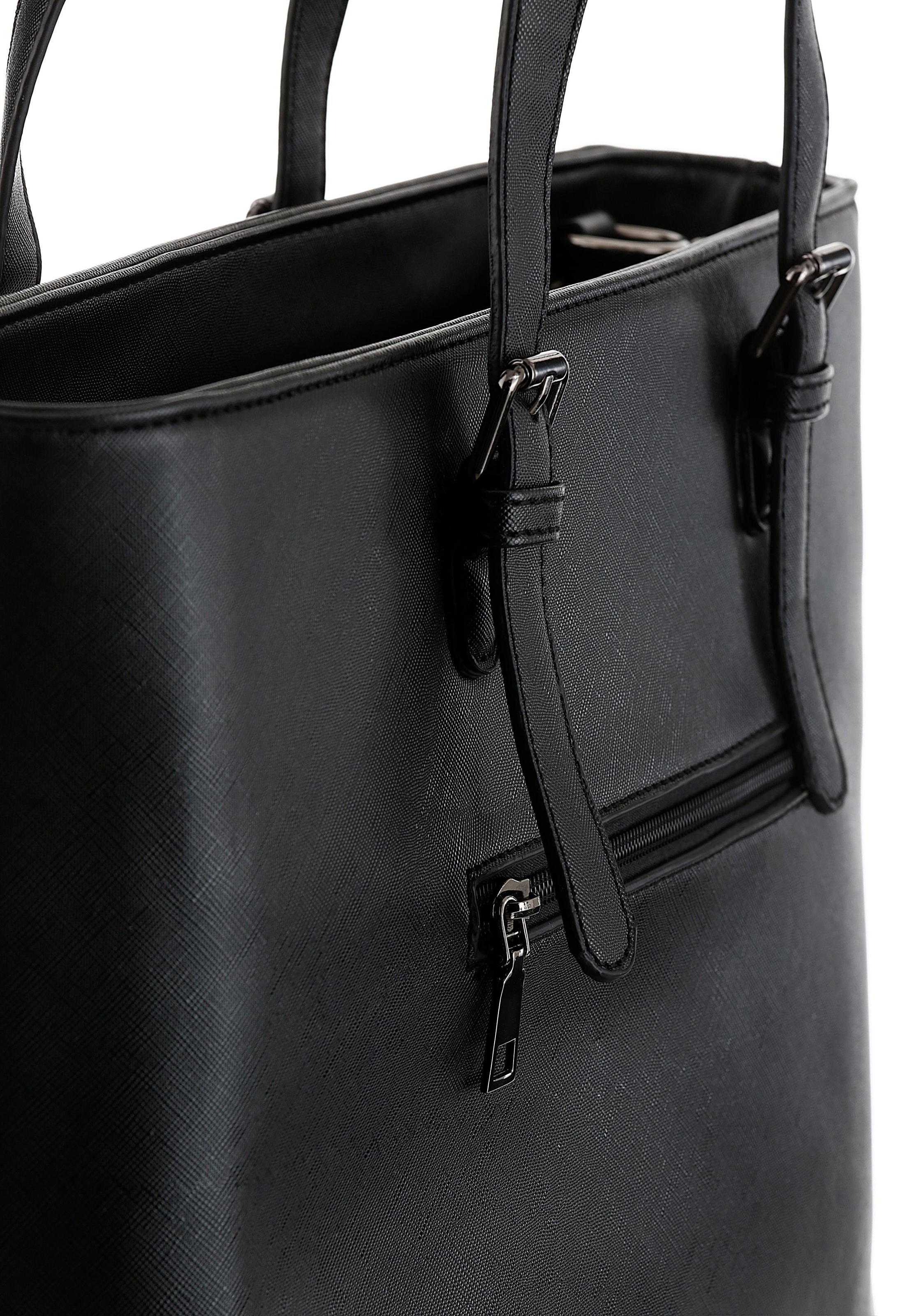 Shopper Tasche in Schwarz