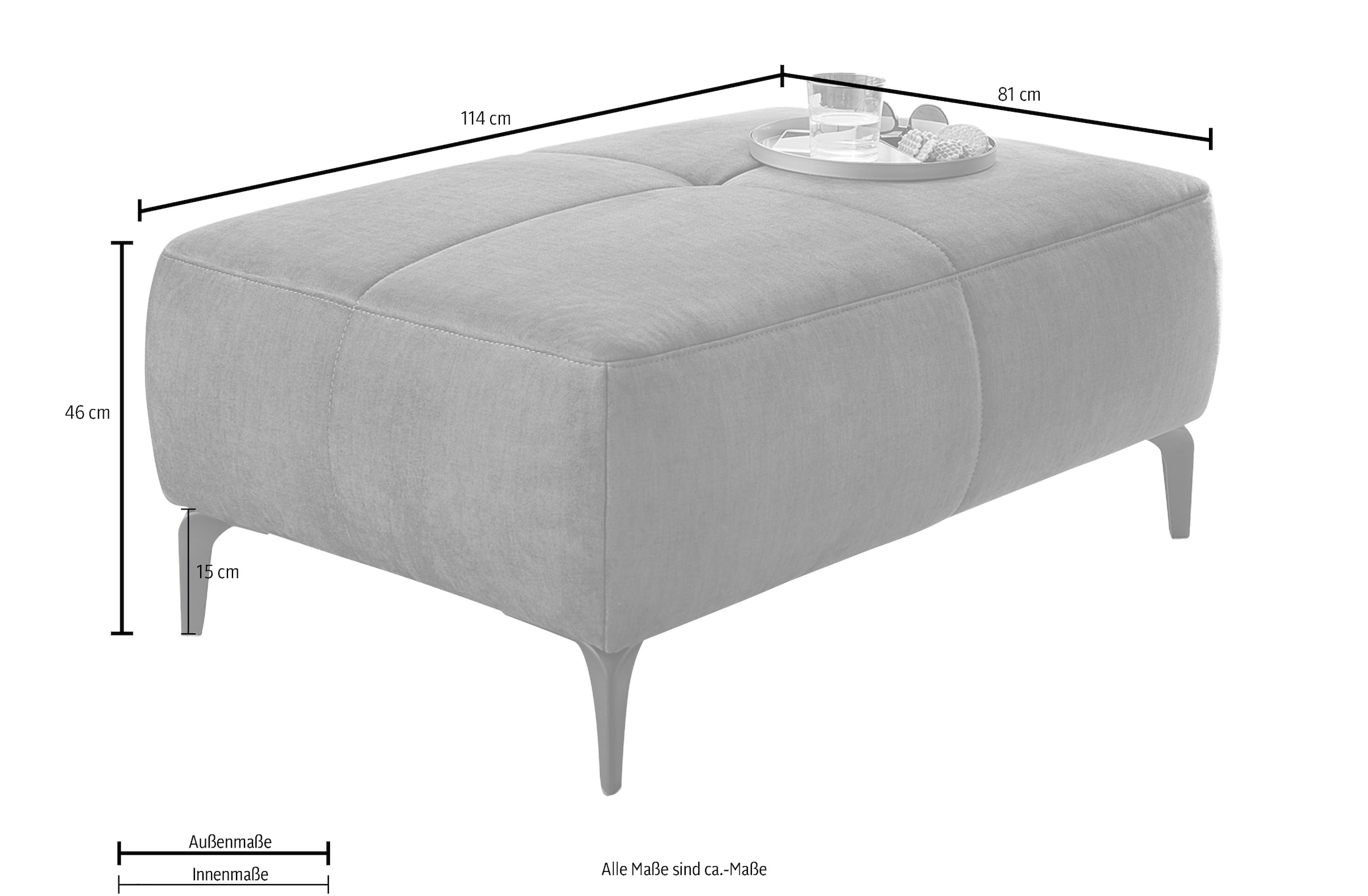 Jockenhöfer Gruppe Hocker »Salo« im Retrolook mit Wellenunterfederung und frei im Raum stellbar