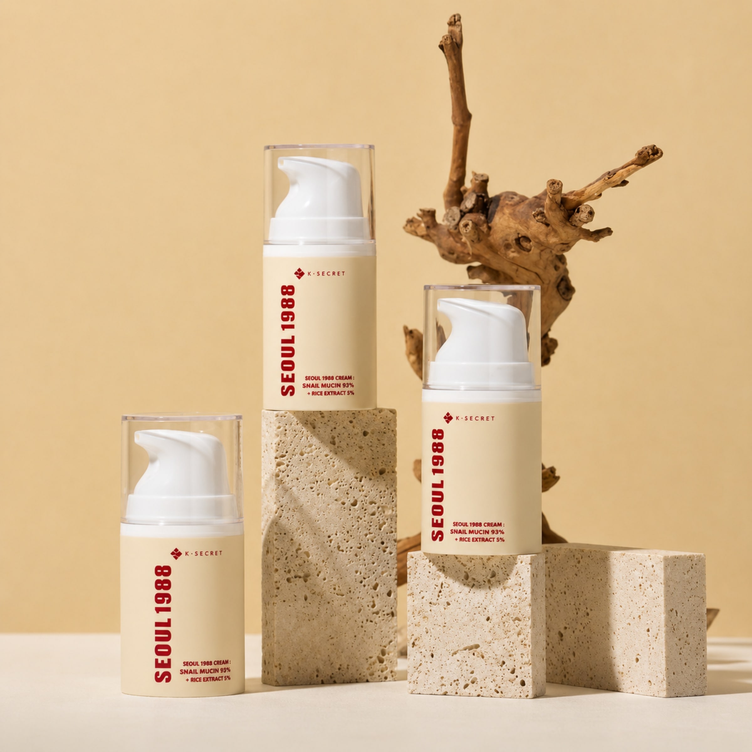 K-Secret Feuchtigkeitscreme »K‑SECRET Seoul 1988 Cream: Retinal Liposome 1% + Fermented Rice 50 ml« Feuchtigkeitscreme, für trockene, empfindliche und gereizte Haut