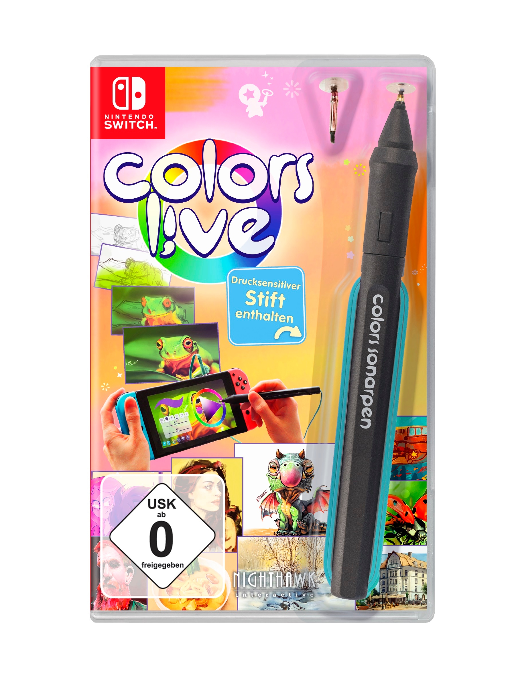 Spielesoftware »Colors Live (inkl. SonarPen)«, Nintendo Switch