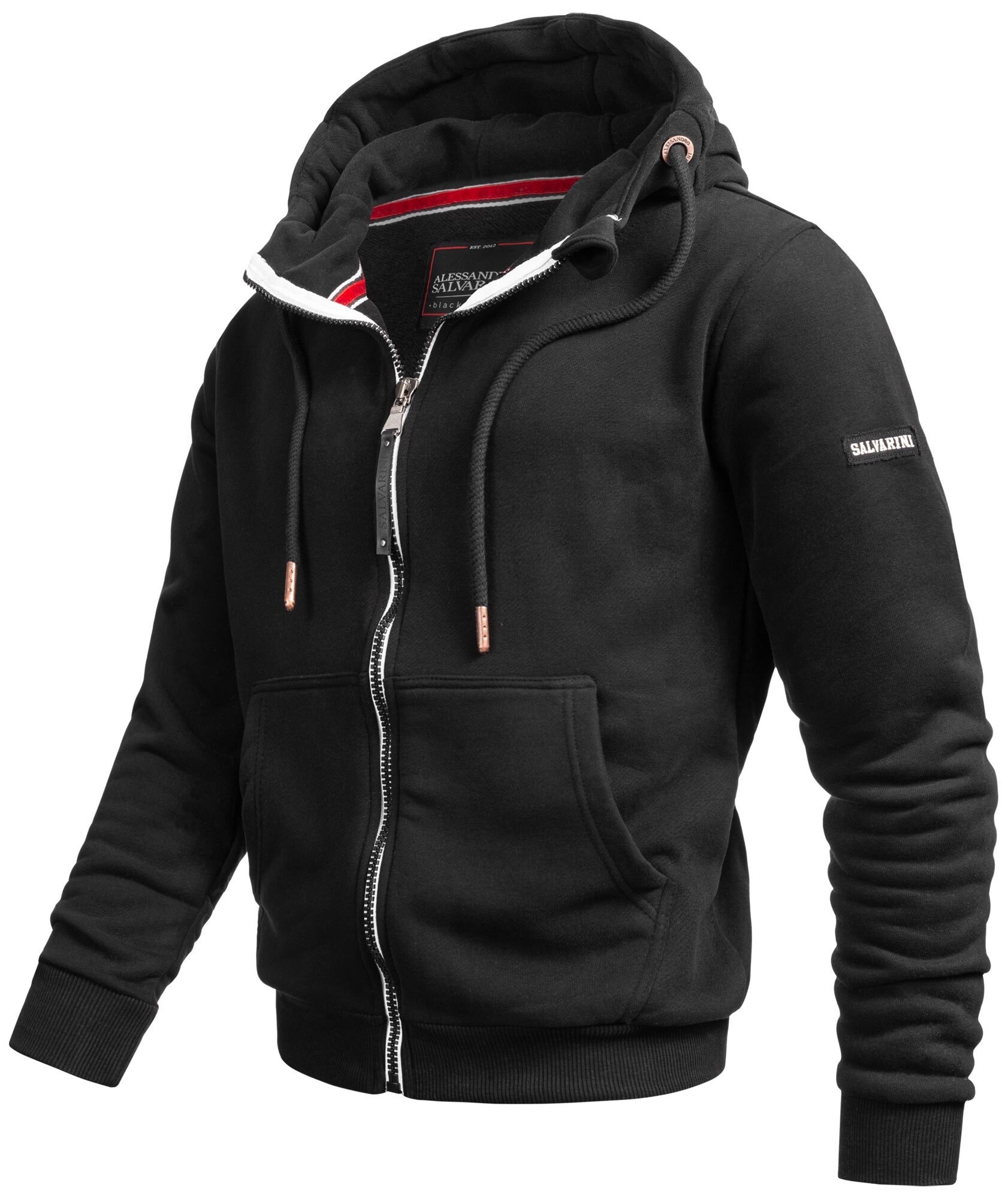 Alessandro Salvarini Sweatjacke »Alessandro Salvarini Herren Sweatjacke AS293«