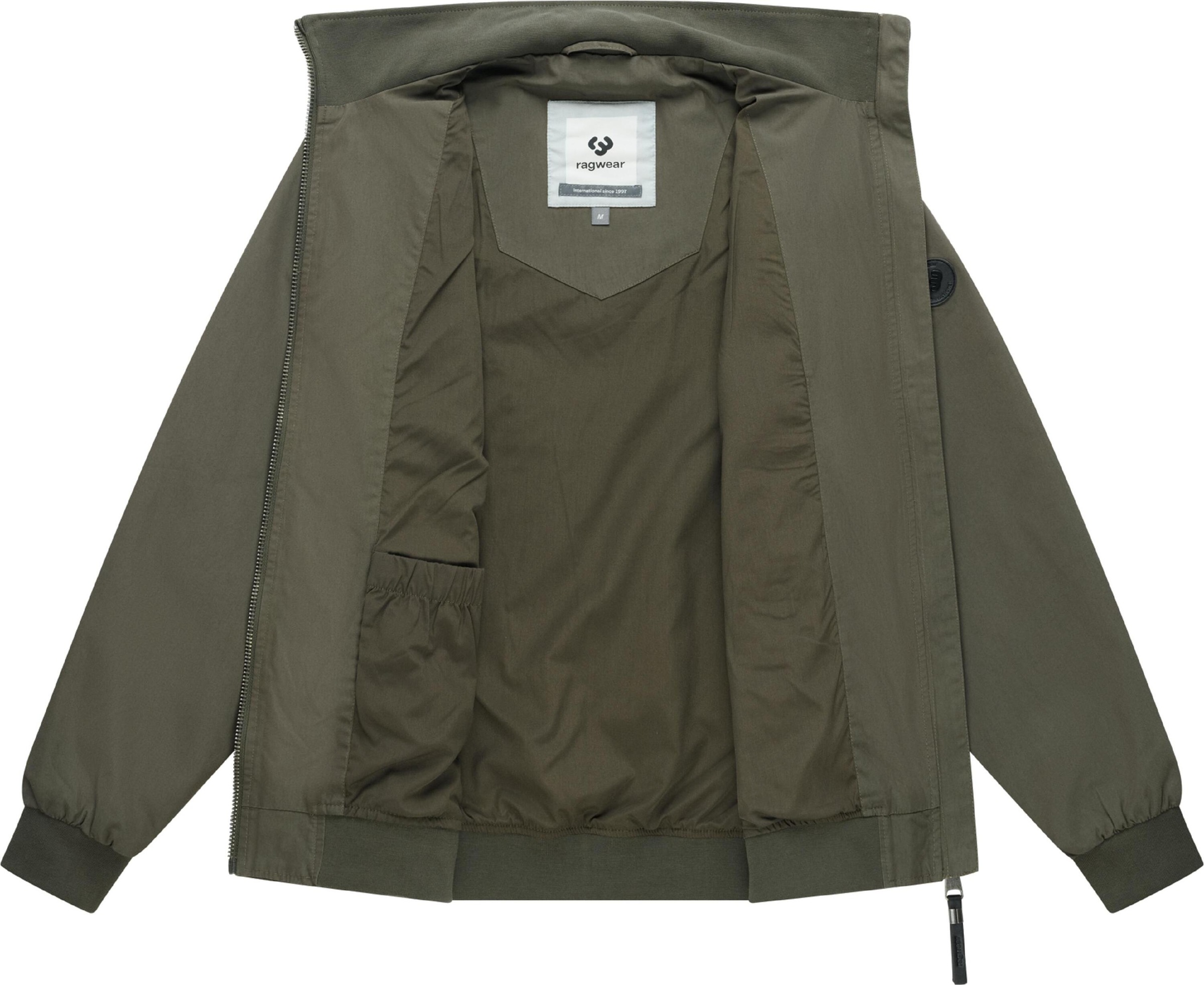 Ragwear Outdoorjacke »Outdoorjacke Izzyk YOUMODO« ohne Kapuze Leichte Übergangsjacke mit Stehkragen