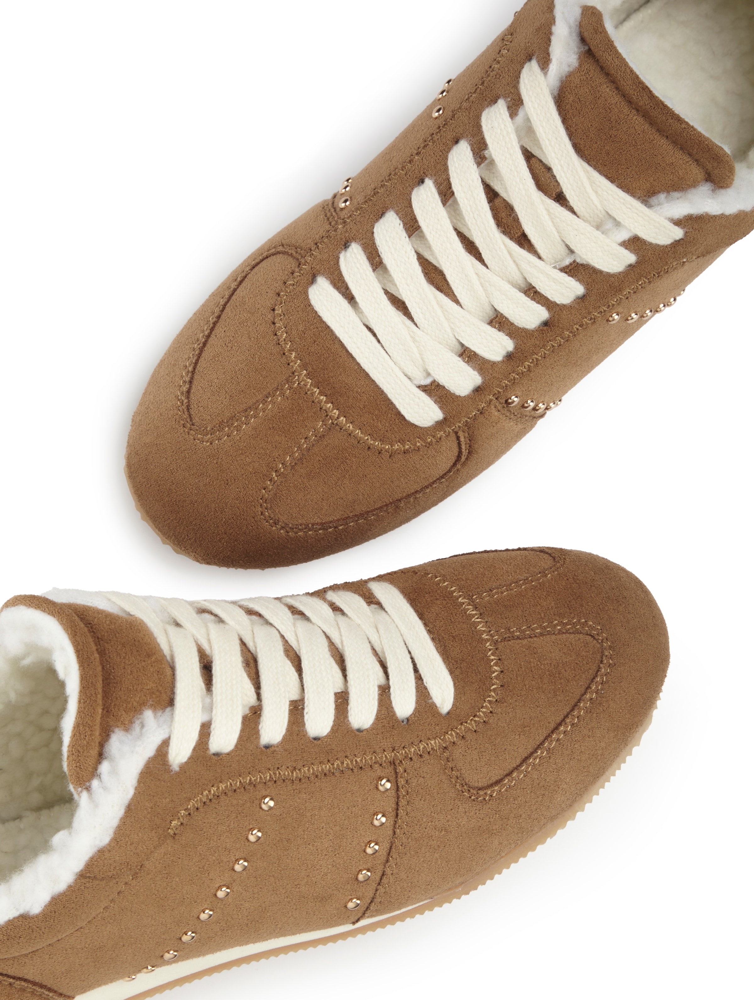 LASCANA Sneaker »Sneaker, Schnürschuh, Halbschuh«  Retro-Sneaker, Material-Mix VEGAN