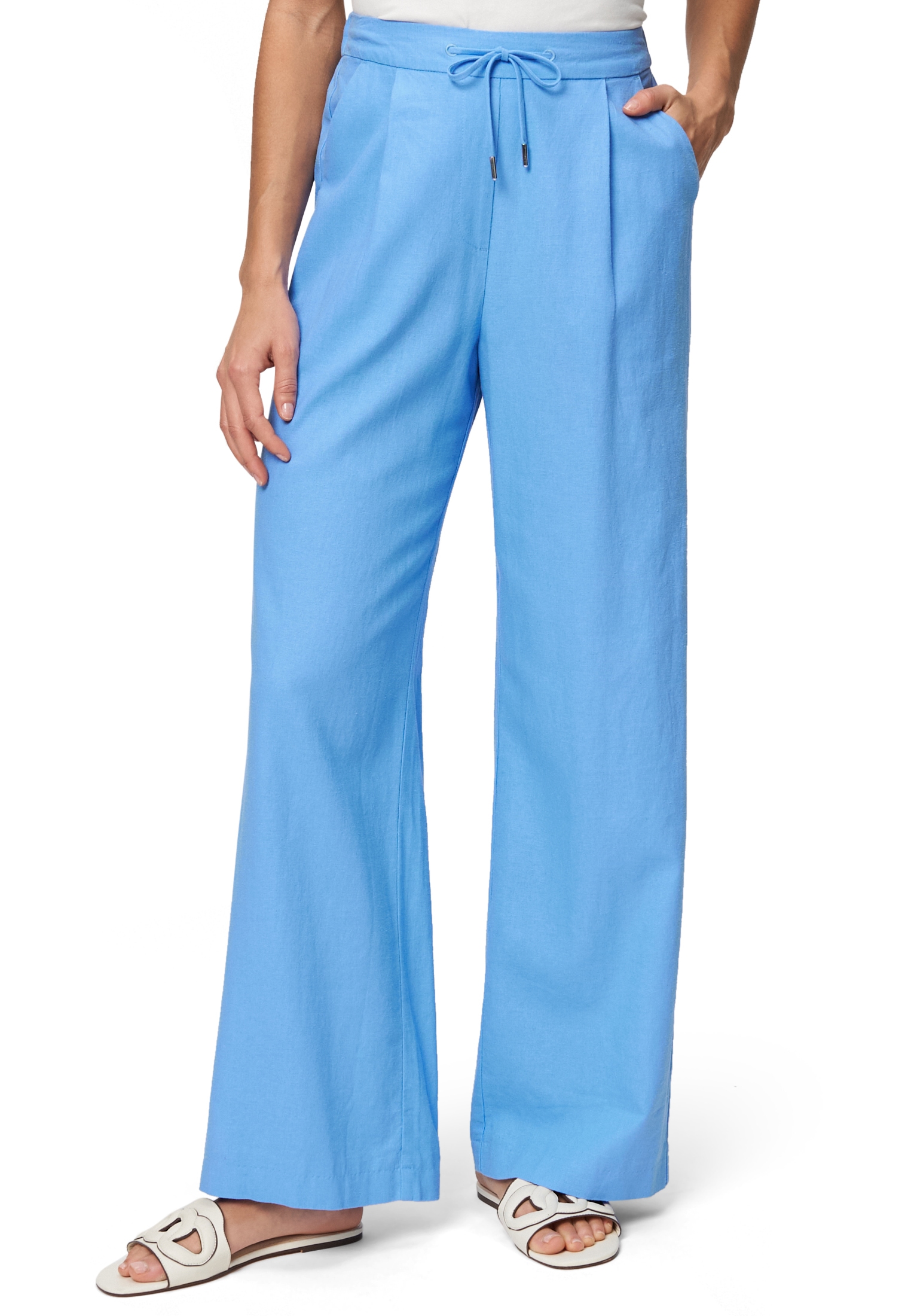 Zero Leinenhose »Leinenhose zum Binden 30 Inch«