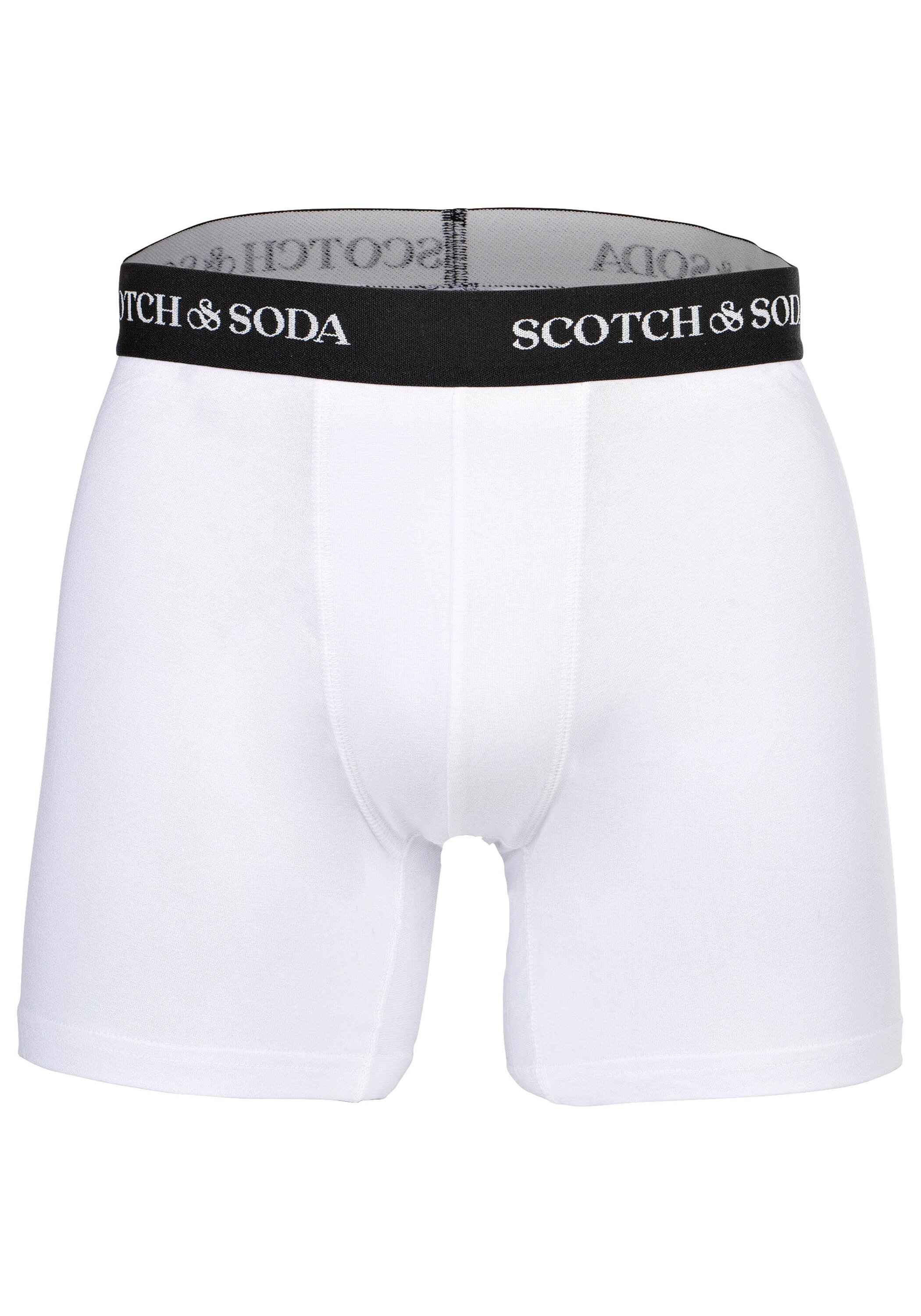 Scotch & Soda Boxershorts »Boxershort Solid Cotton Stretch 3er Pack«