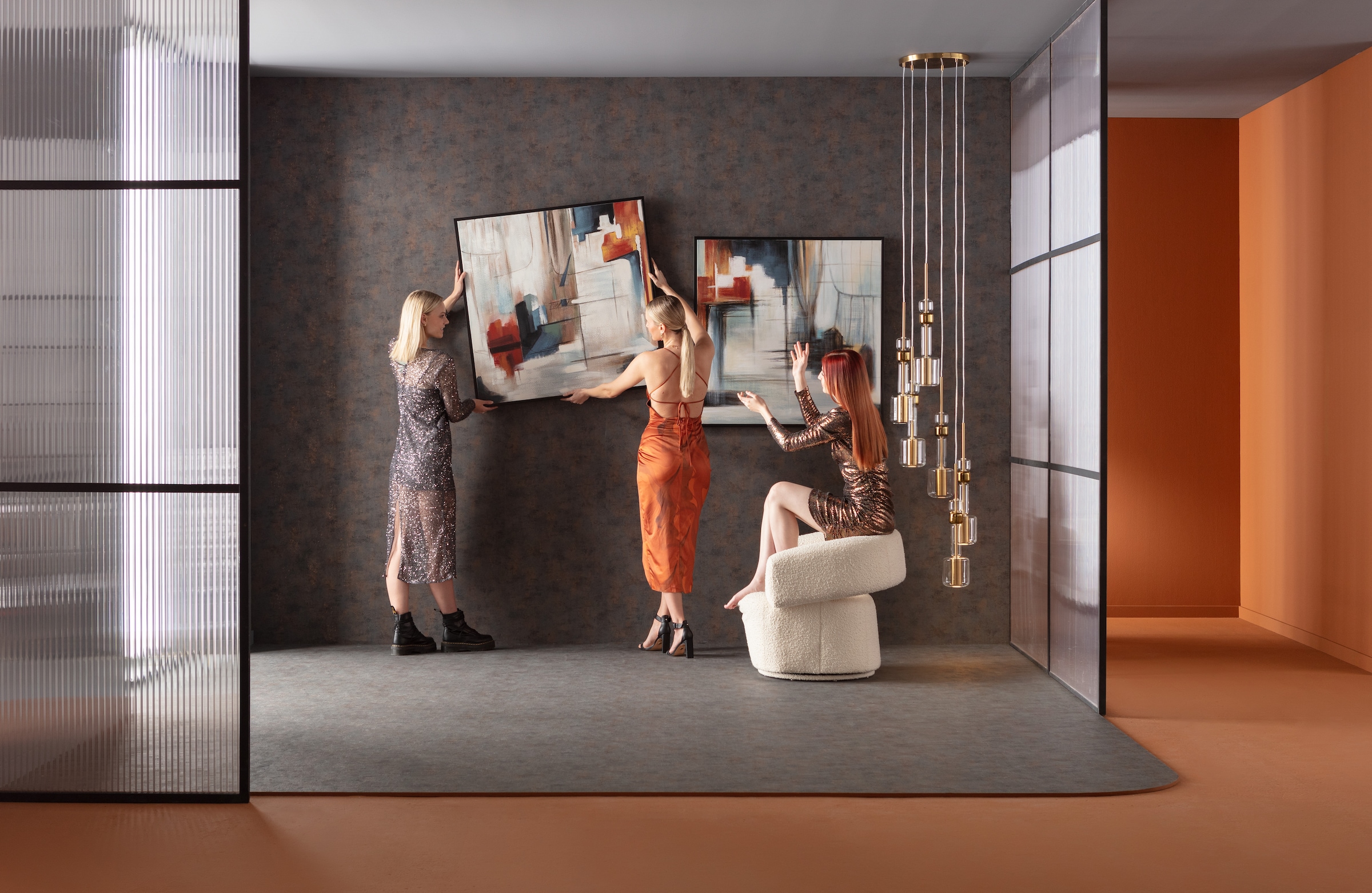 Kare Design Bild mit Rahmen