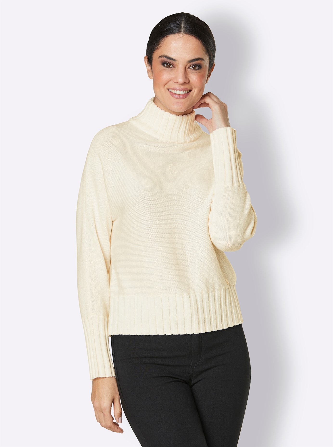CREATION L PREMIUM Strickpullover »Merinowoll-Pullover«