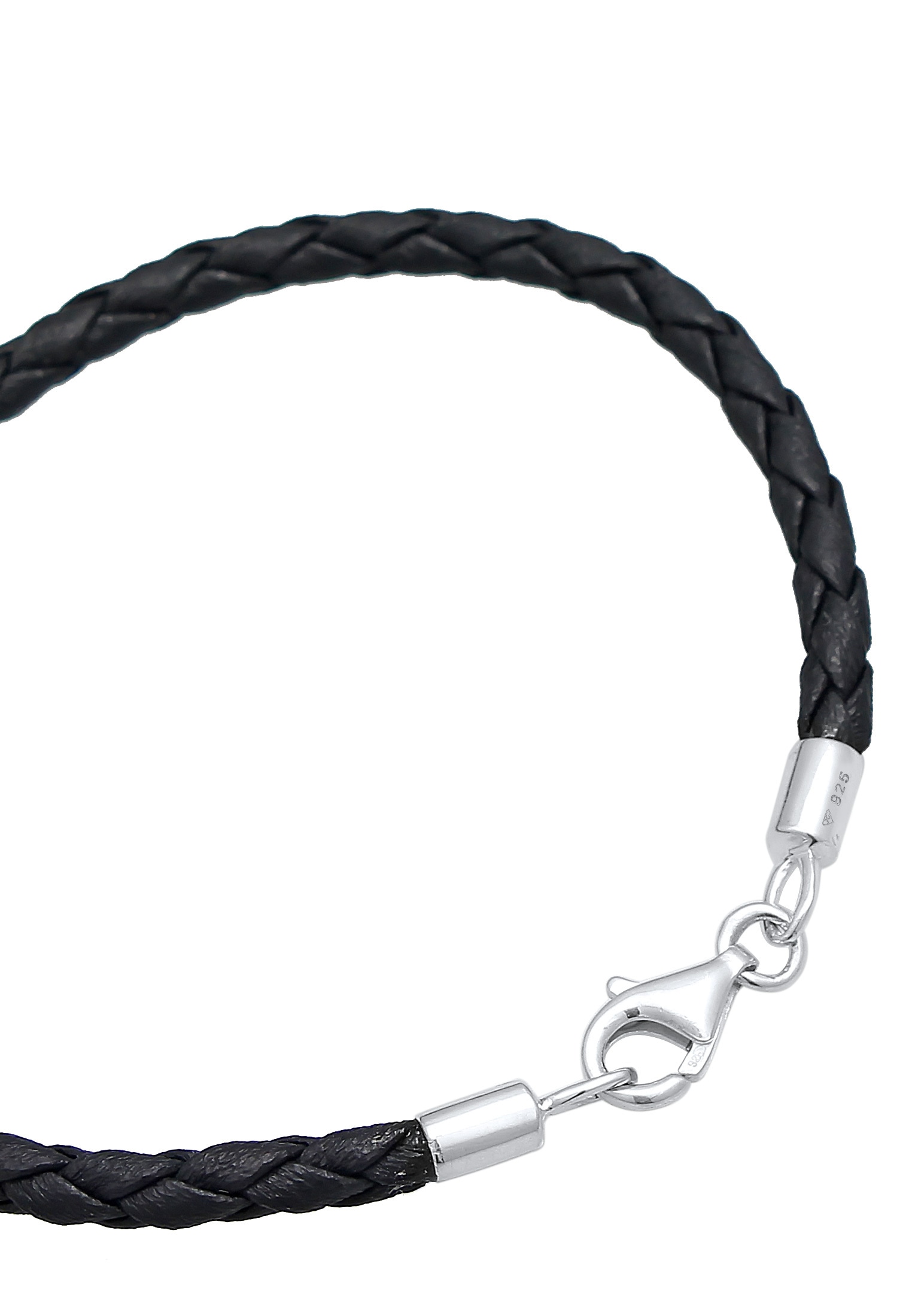 Nenalina Armkette »Armband Bead Anhänger Bettelarmband Fake Leder 925 Silber«