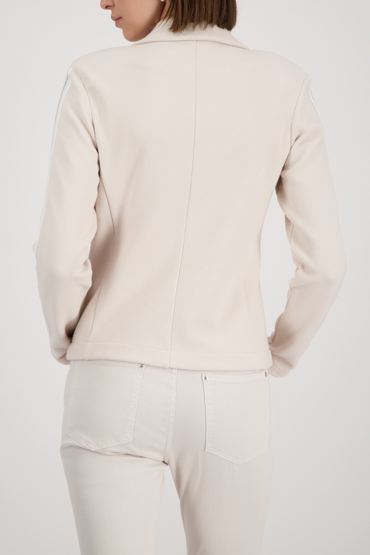 Monari Blouson »Basic Piquee« ohne Kapuze Regular fit mit Reverskragen