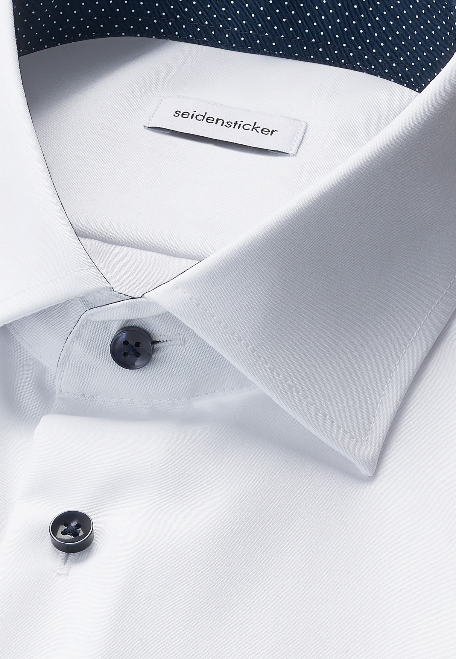 seidensticker Businesshemd »Schwarze Rose« Regular 1/1 Kentkragen Uni