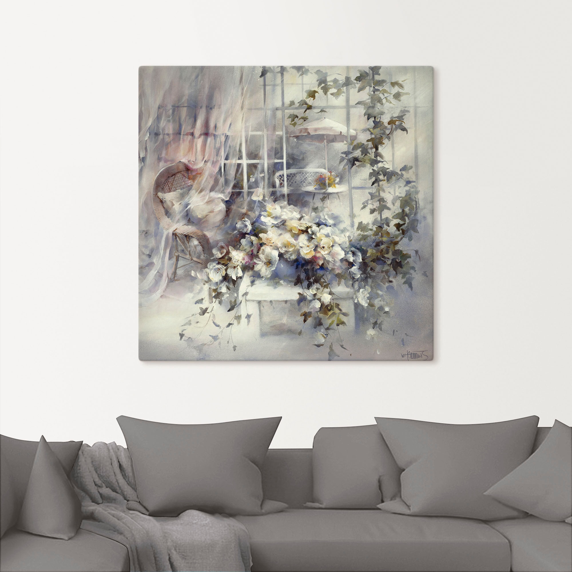 Artland Wandbild »Bezaubernde Moment«, Blumen, (1 St.), als Leinwandbild, Poster, Wandaufkleber in verschied. Größen