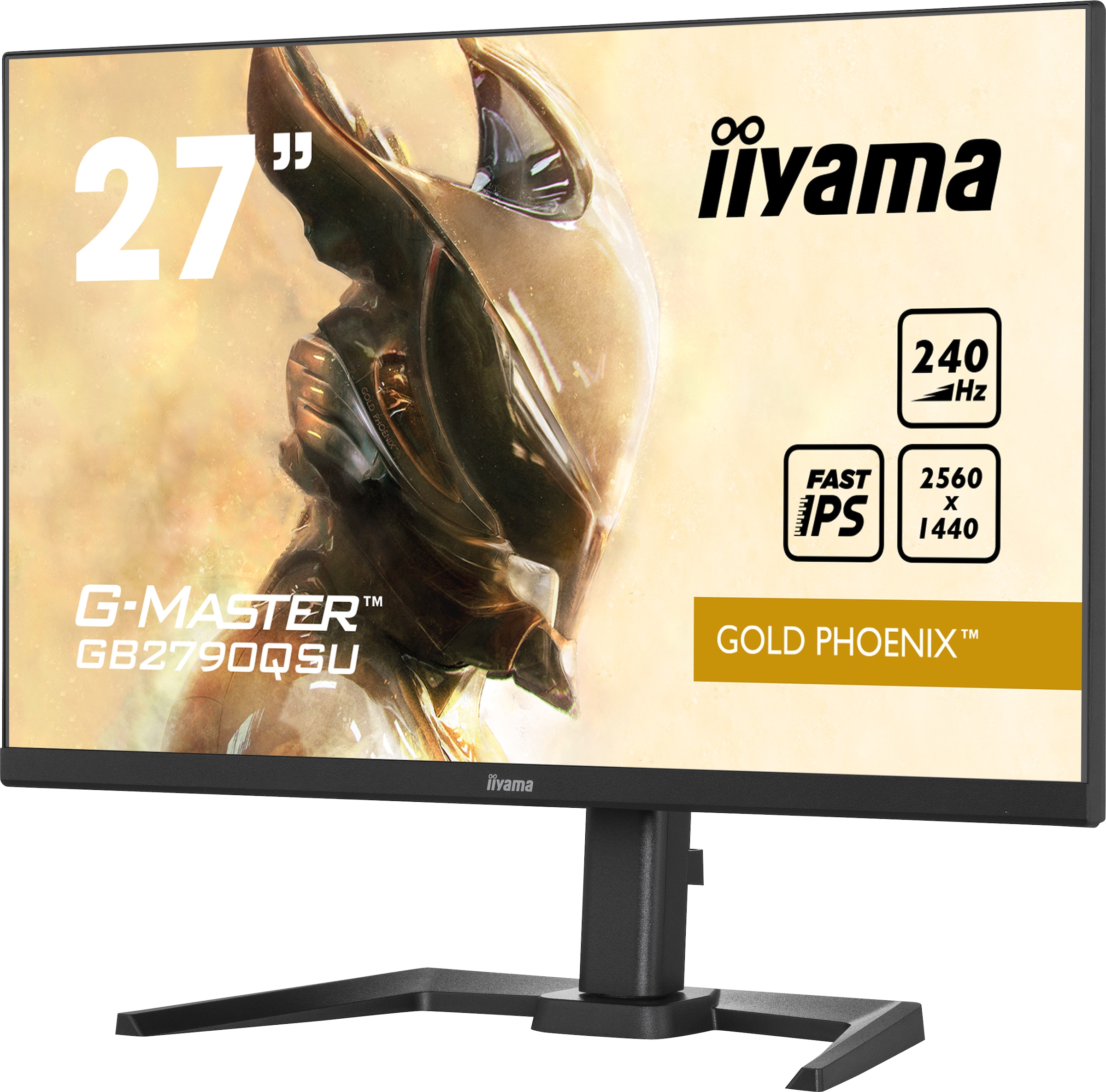 Iiyama Gaming-Monitor »GB2790QSU-B5«, 68,5 cm/27 Zoll, 2560 x 1440 px, WQHD, 1 ms Reaktionszeit, 240 Hz