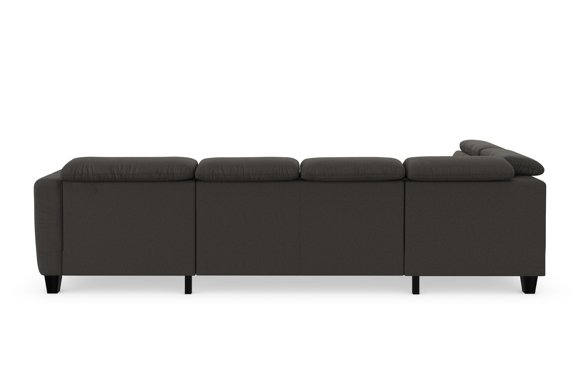 sit&more Wohnlandschaft »Belluci U-Form«, Kopfteilverstellung und Federkern, wahlweise mit Bettfunktion