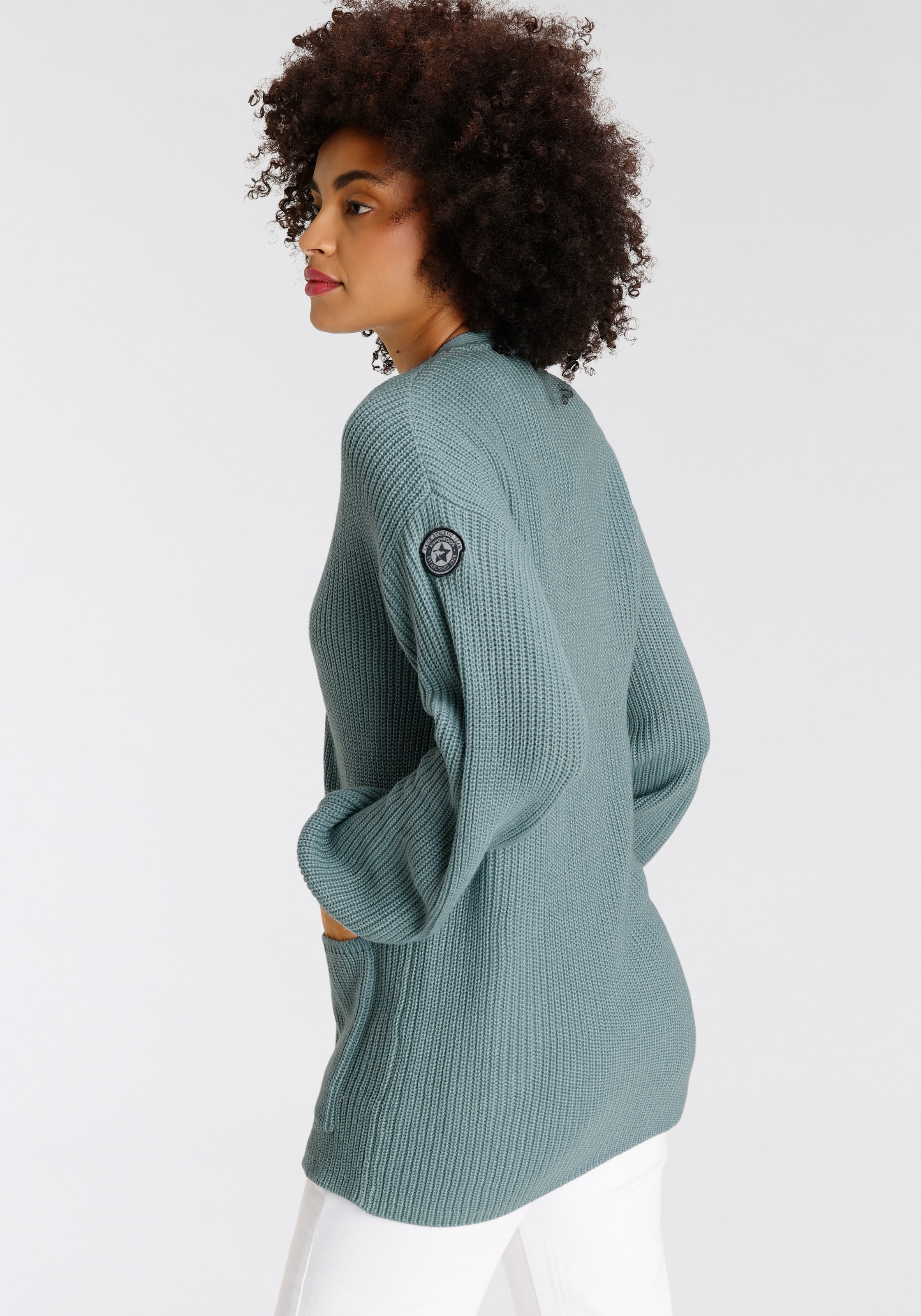 KangaROOS Strickjacke, aus kuscheligem Strick