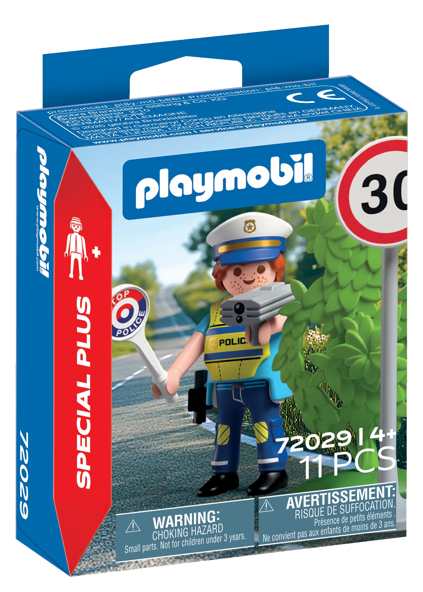 Playmobil® Konstruktions-Spielset »Special Plus Polizist mit Radar (72029), Life«