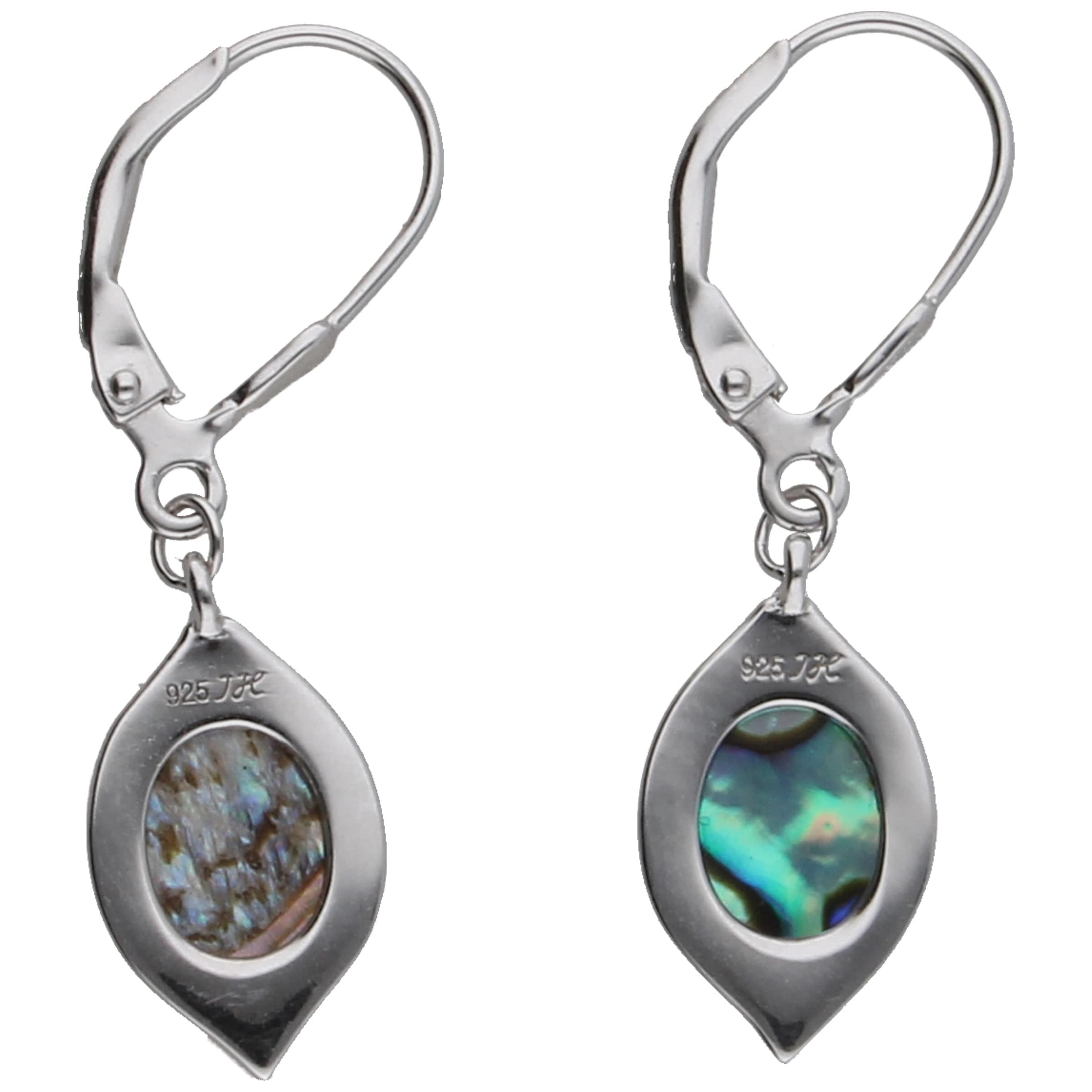 Smart Jewel Paar Ohrhänger »Ohrhänger mit Abalone, Silber 925«