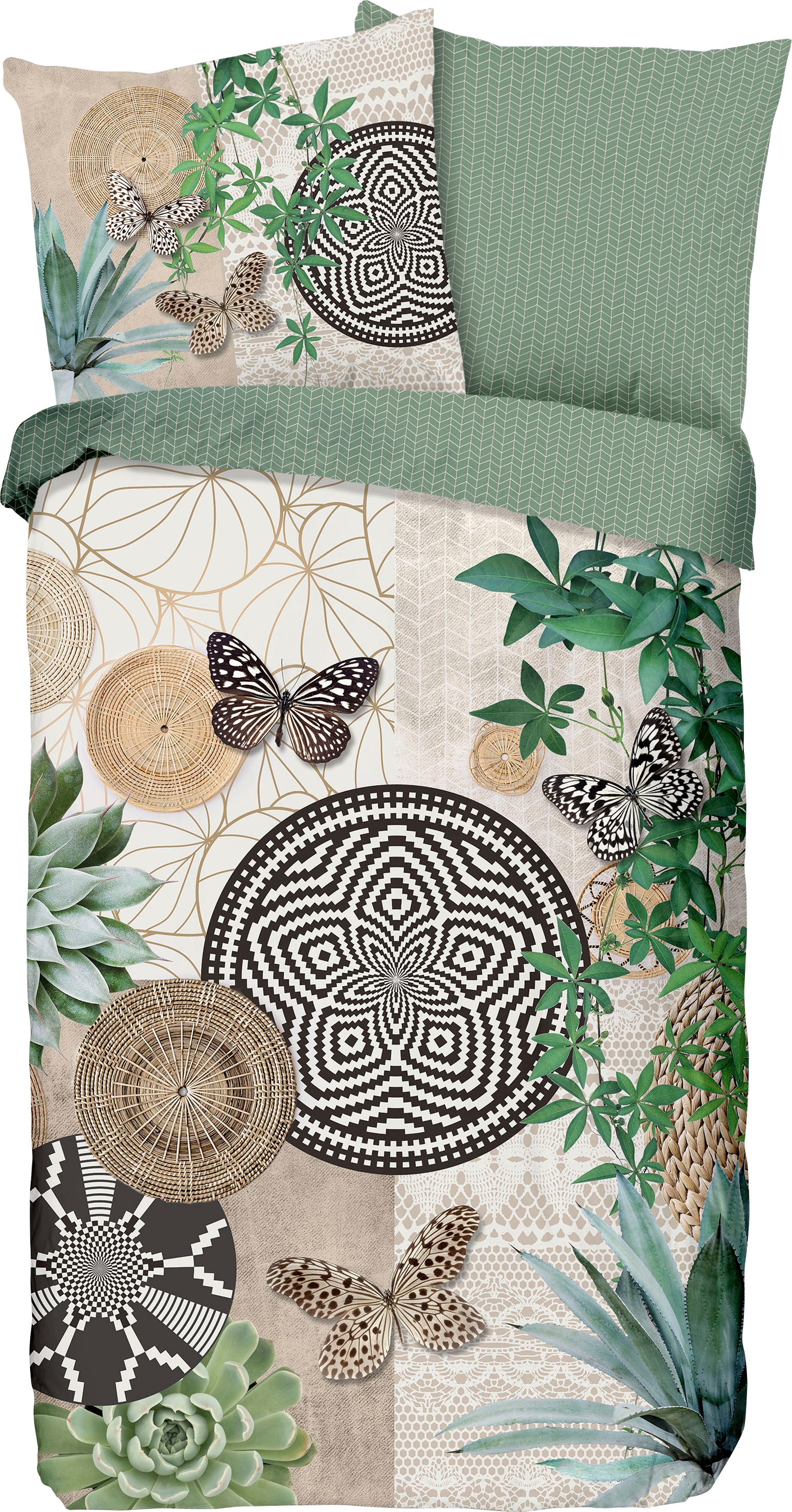 hip Wendebettwäsche »Skylar«, mit Mandalas