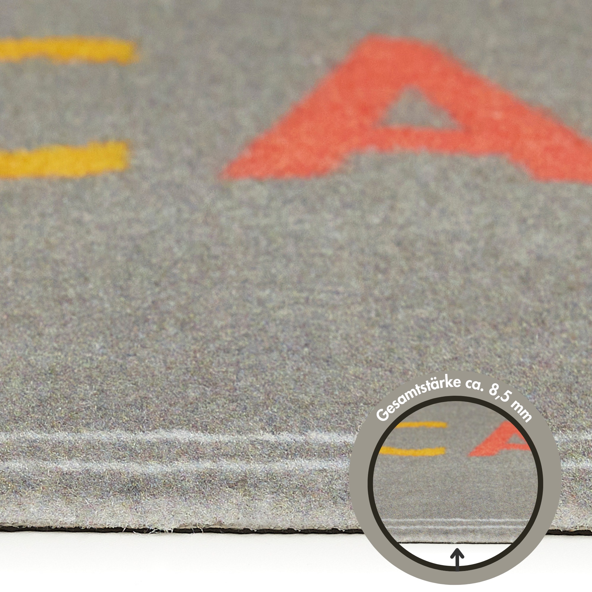 my home Läufer »Camping« rechteckig 8,5 mm Höhe mit Schriftzug, ideal für Camper & Wohnwagen, In- und Outdoor geeignet