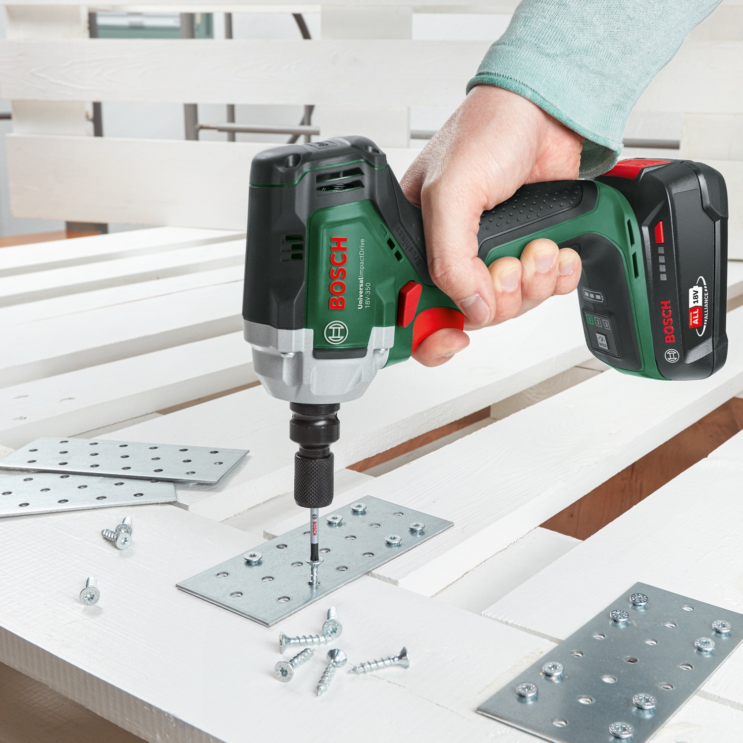Bosch Home & Garden Akku-Drehschlagschrauber »»GEX 18V-150-3««, ohne Akku, ohne Ladegerät