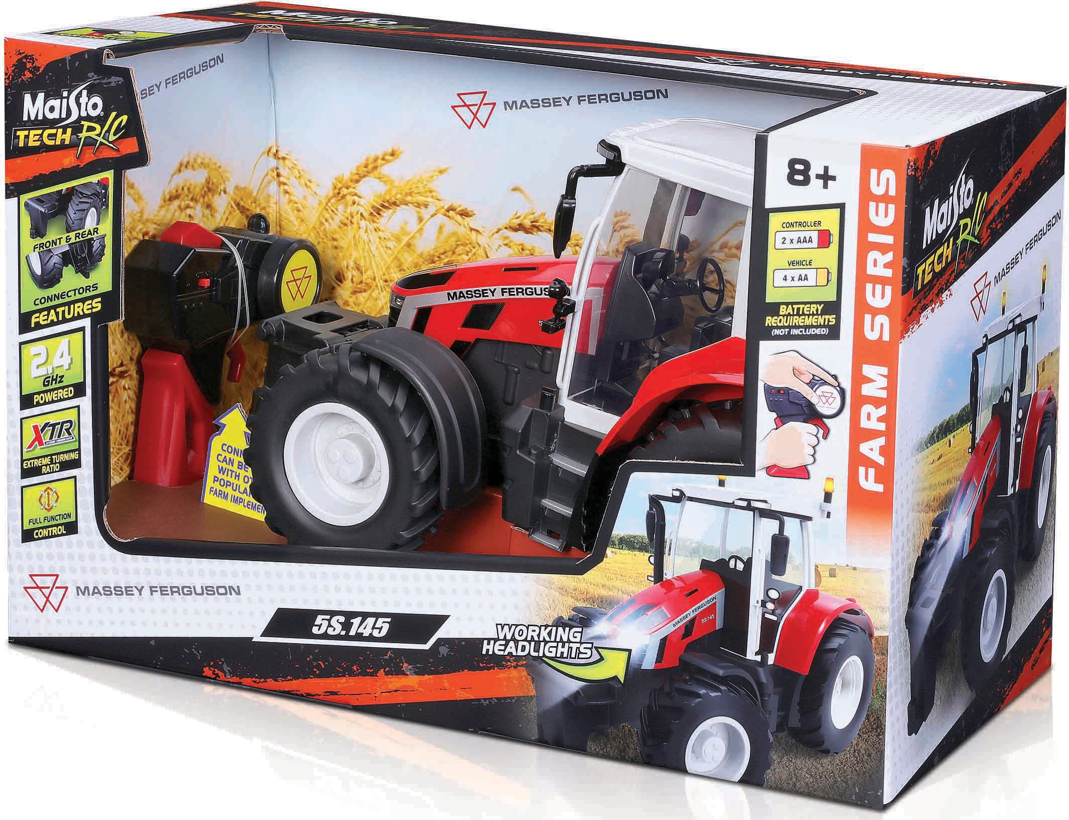 Maisto Tech RC-Traktor »Massey Ferguson 5S.145 2,4GHz«, mit Licht