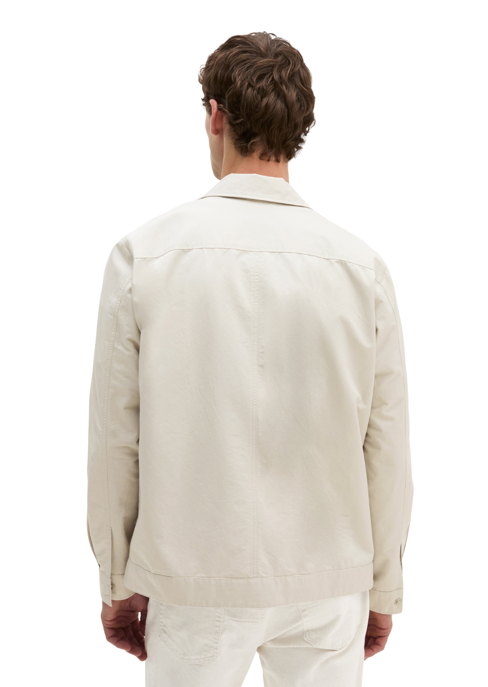 Marc O'Polo Hemdjacke aus Bio-Baumwolle und Leinen