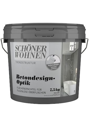 SCHÖNER WOHNEN-Kollektion Spachtelmasse »Betondesign-Optik Flächenspachtel«, (1), 7,5... kaufen