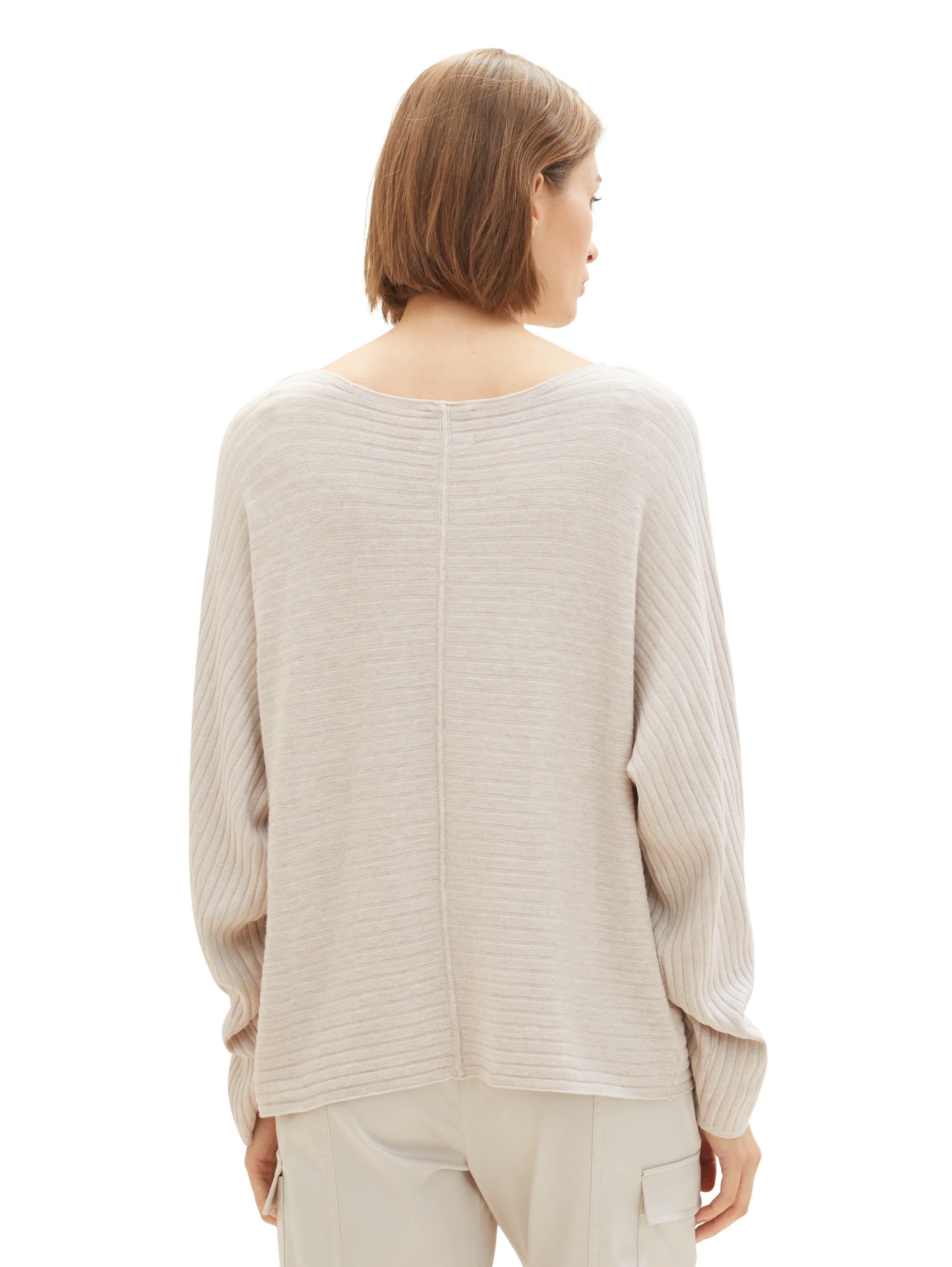 TOM TAILOR Strickpullover, mit Strukturierung